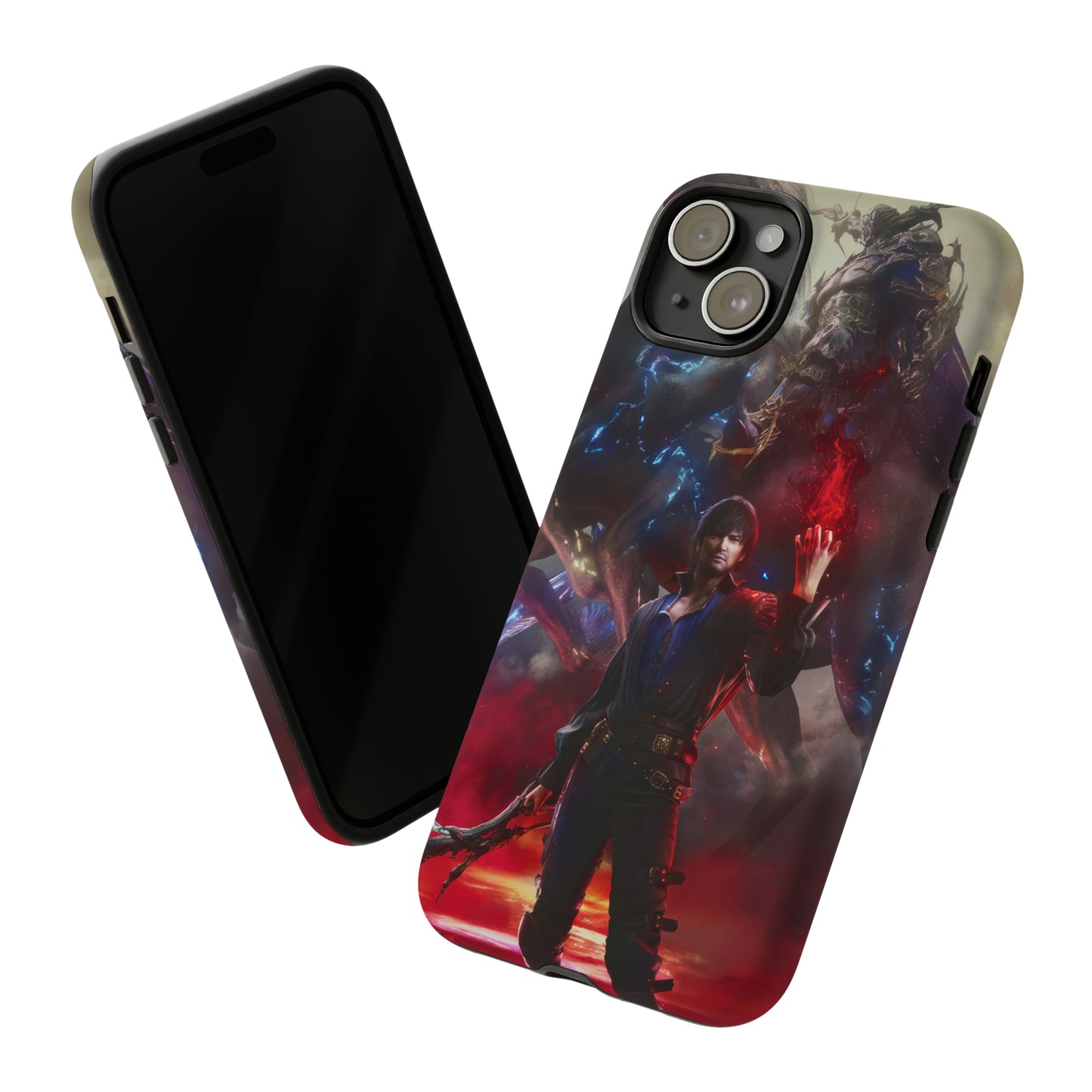 Final Fantasy XVI Barnabas Tharmr | Enhance Tough Phone Cases for iPhone 11-15 Pro Max / Samsung S21 - 23 Ultra / Pixel 5 - 7