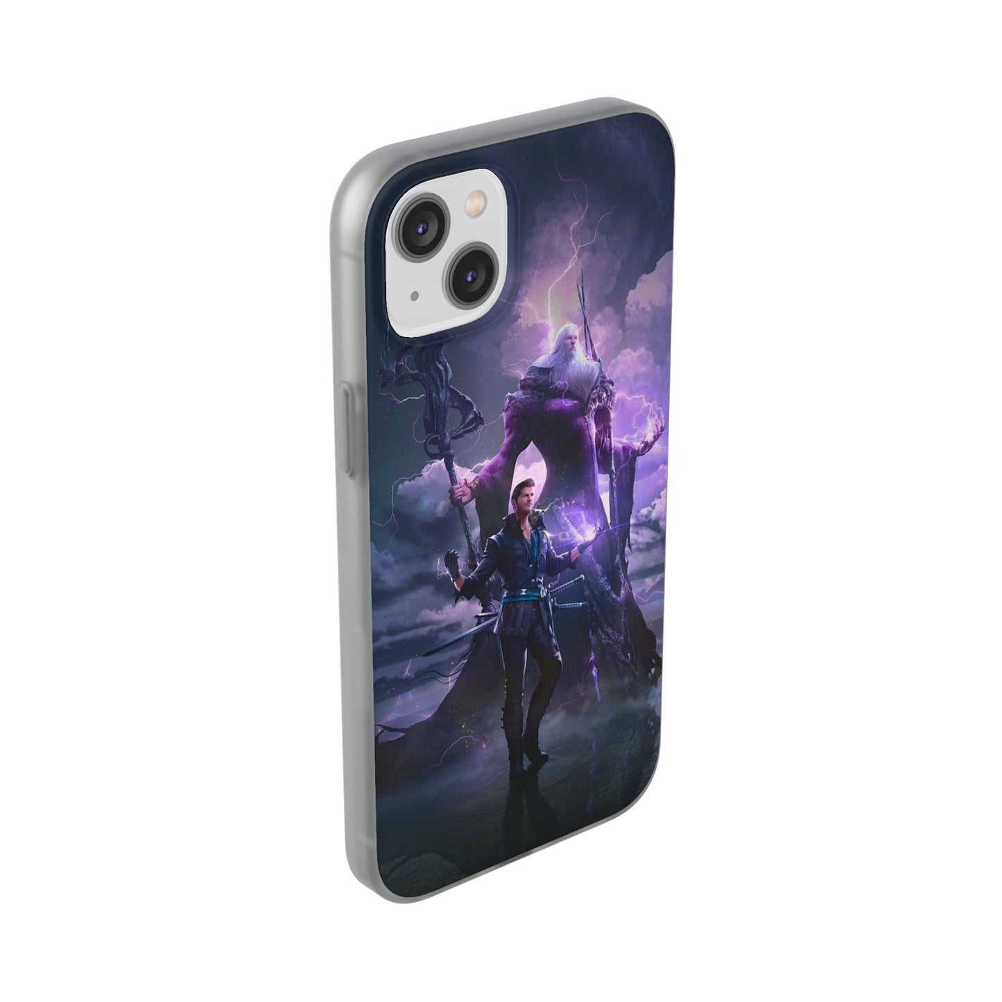 Final Fantasy XVI Cidolfus Telamon | Flexible Phone Case | Iphone 11-14 Pro Max | Samsung 21-23 Ultra | Gift Packages Choice