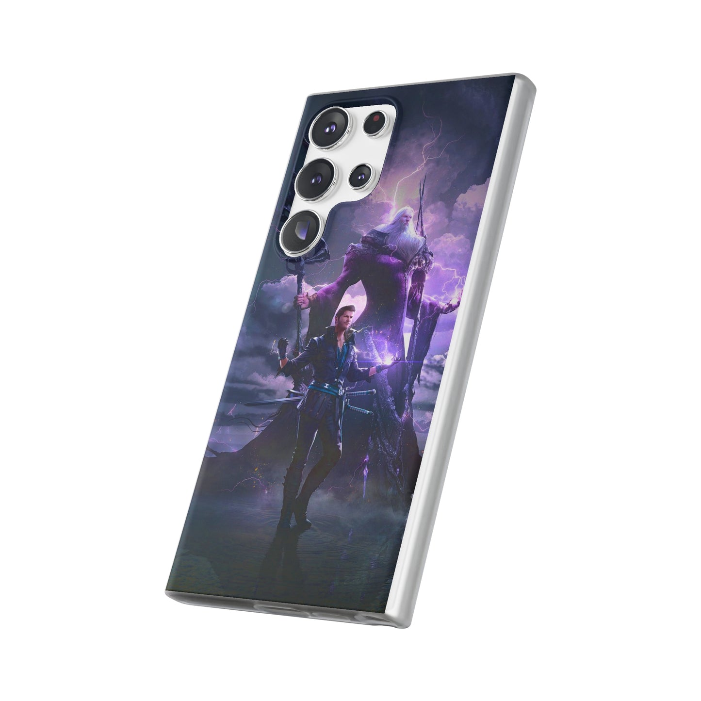 Final Fantasy XVI Cidolfus Telamon | Flexible Phone Case | Iphone 11-14 Pro Max | Samsung 21-23 Ultra | Gift Packages Choice