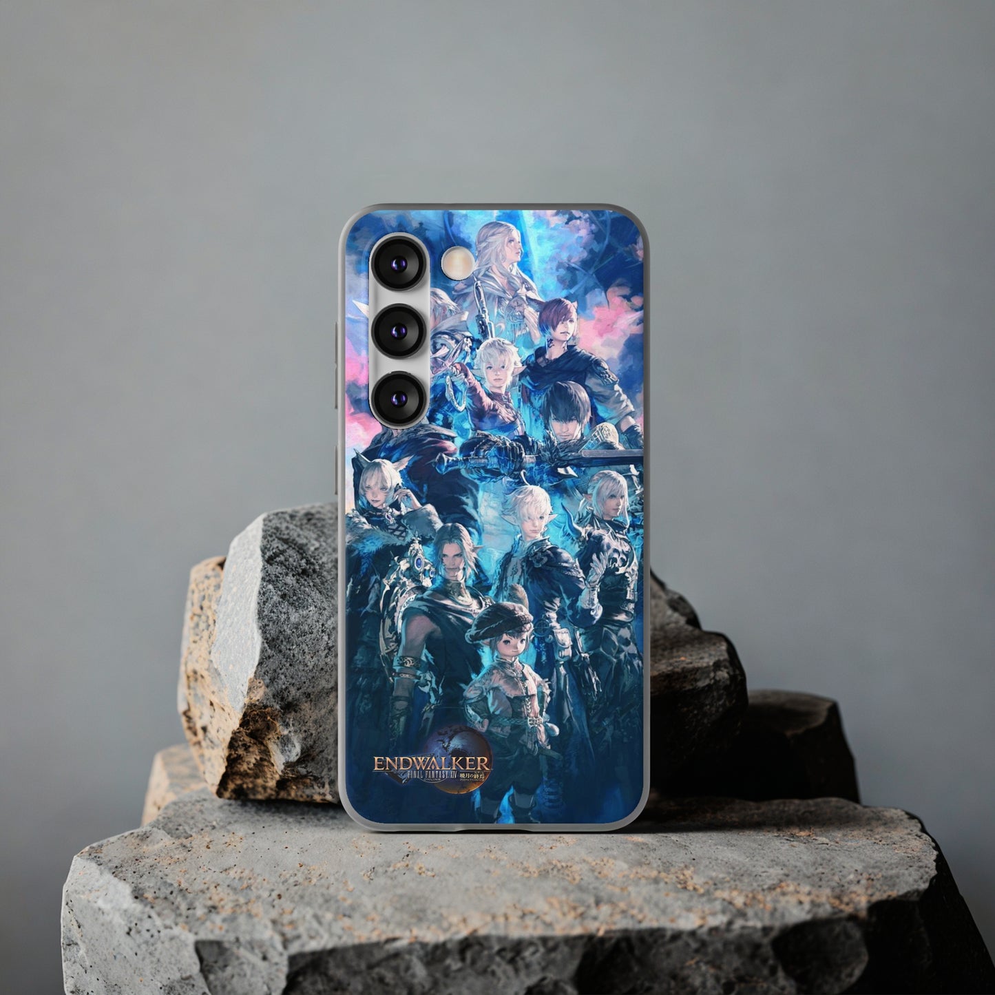 Final Fantasy XIV Endwalker | Flexible Phone Case | Iphone 11-14 Pro Max | Samsung 21-23 Ultra