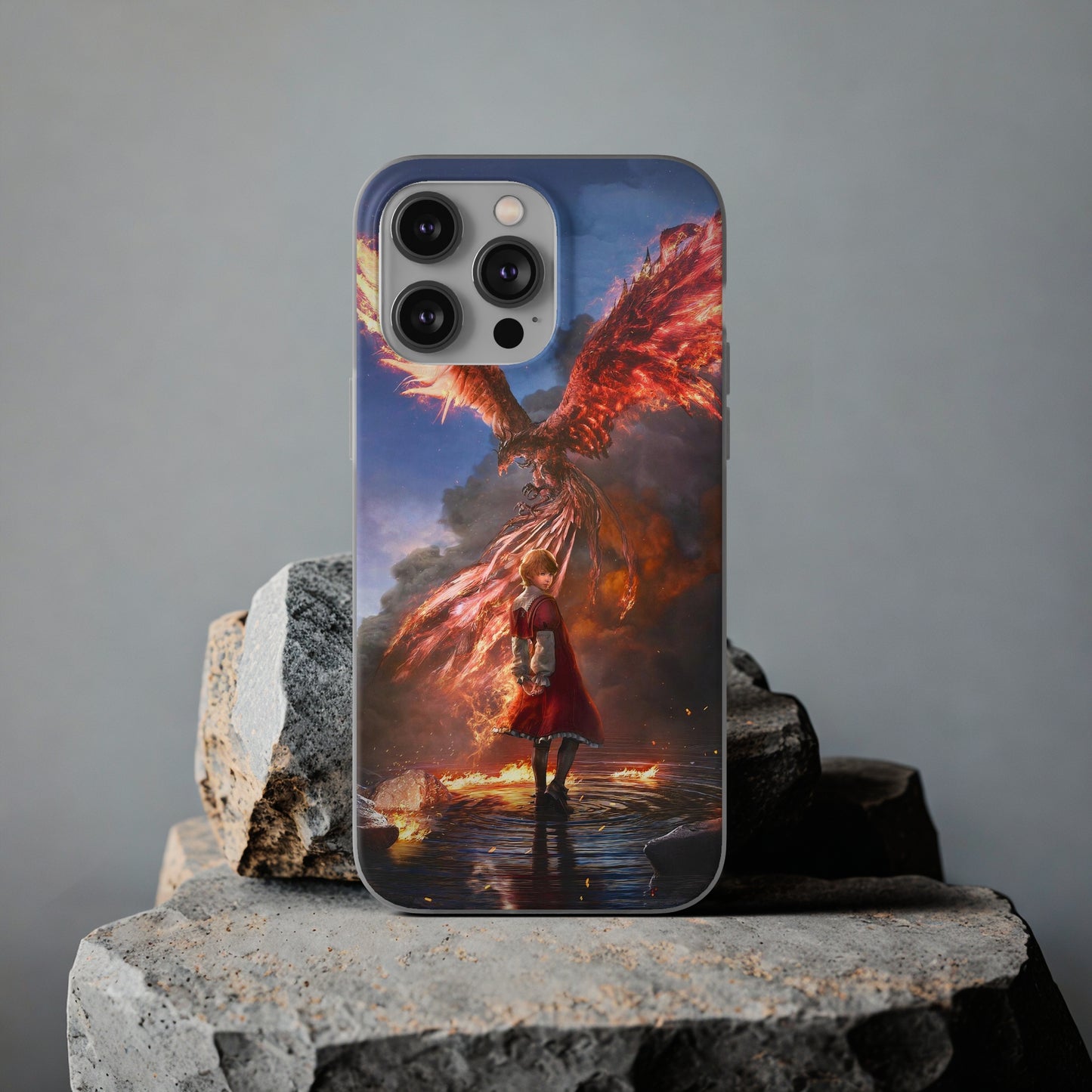 Final Fantasy XVI Joshua Rosfield | Flexible Phone Case | Iphone 11-14 Pro Max | Samsung 21-23 Ultra | Gift Packages Choice