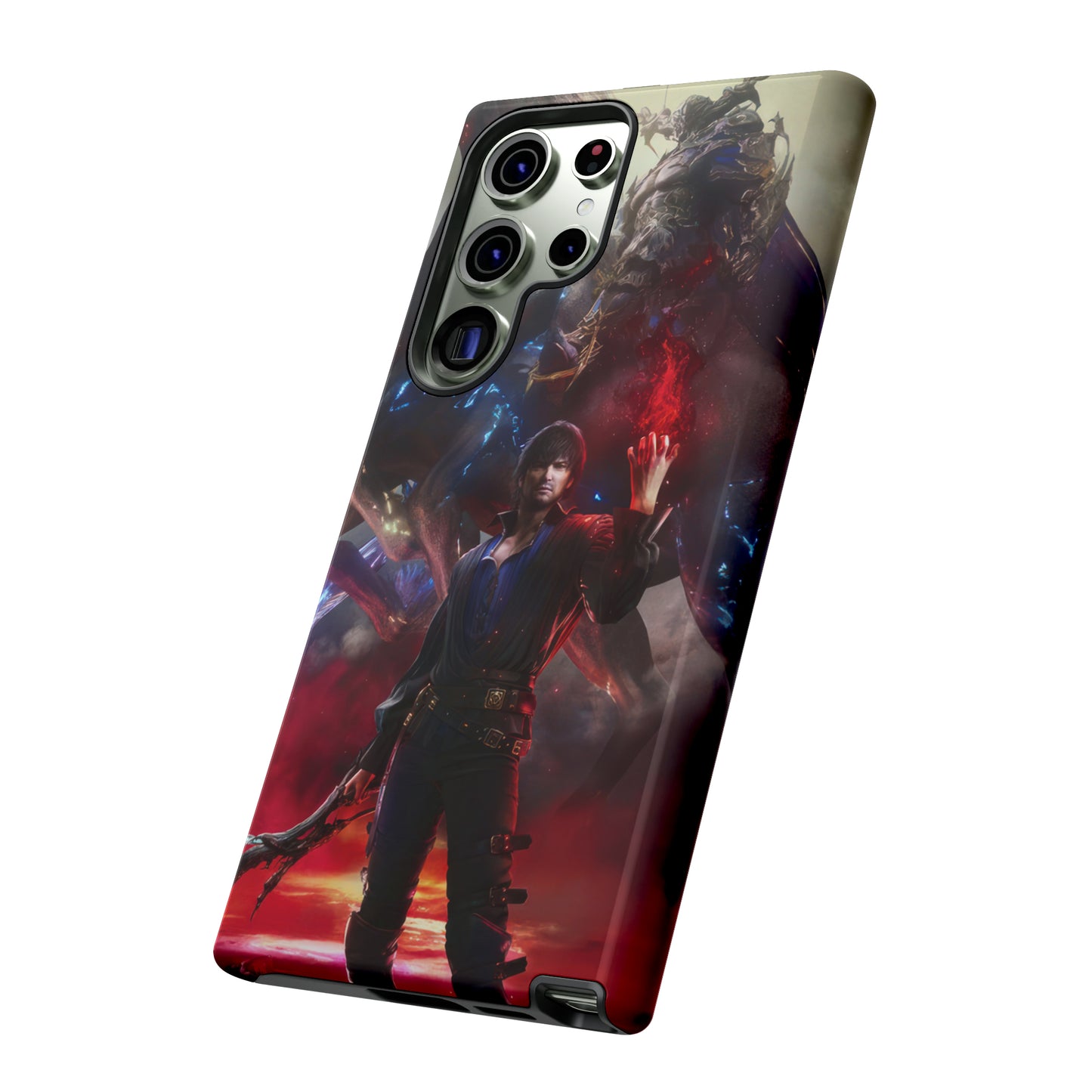 Final Fantasy XVI Barnabas Tharmr | Enhance Tough Phone Cases for iPhone 11-15 Pro Max / Samsung S21 - 23 Ultra / Pixel 5 - 7