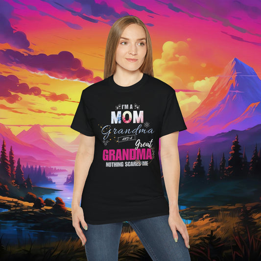 I'm A Mom Grandma Unisex Ultra Cotton Tee