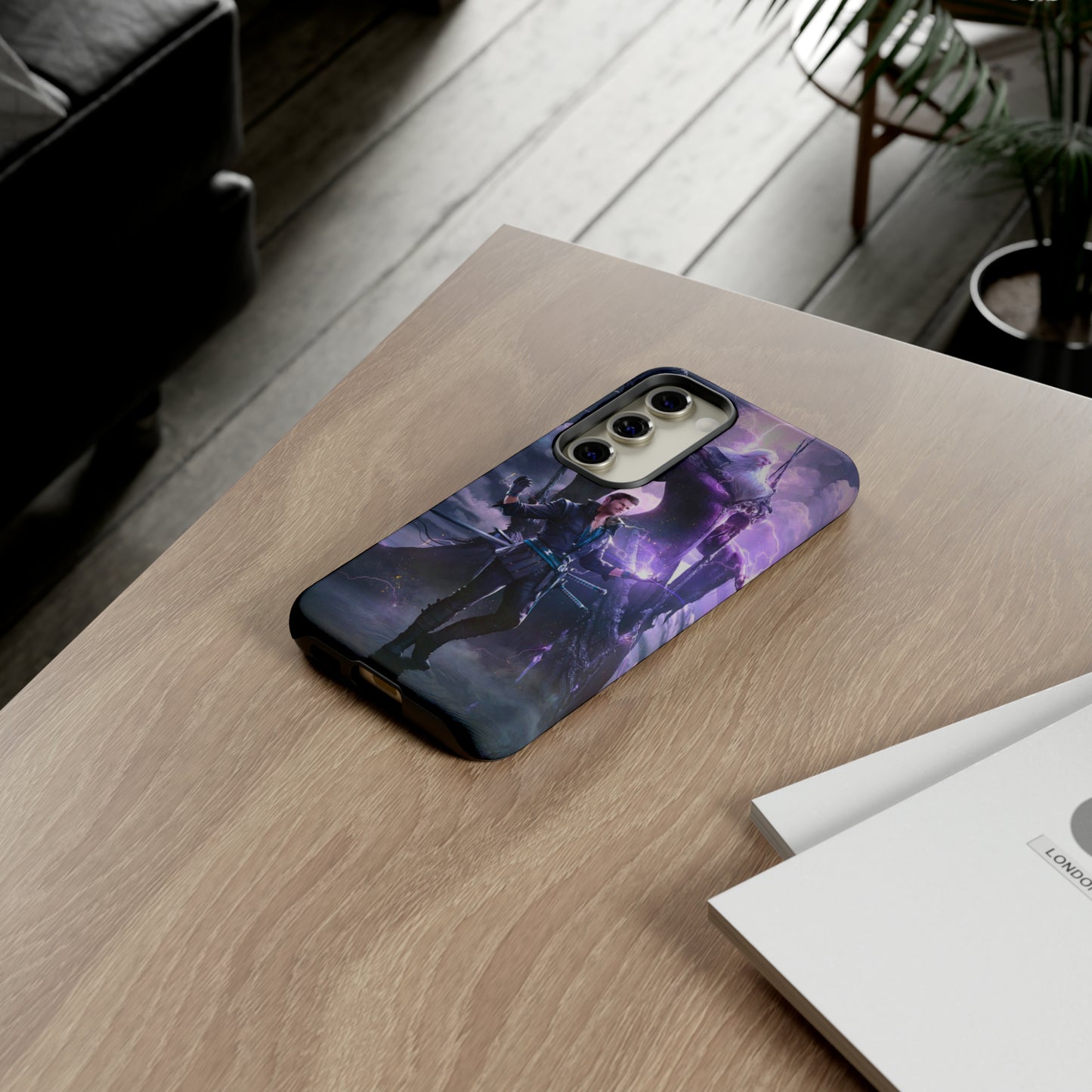 Final Fantasy XVI | Cidolfus Telamon | Enhance Tough Phone Cases for iPhone 11-15 Pro Max / Samsung S21 - 23 Ultra / Pixel 5 - 7