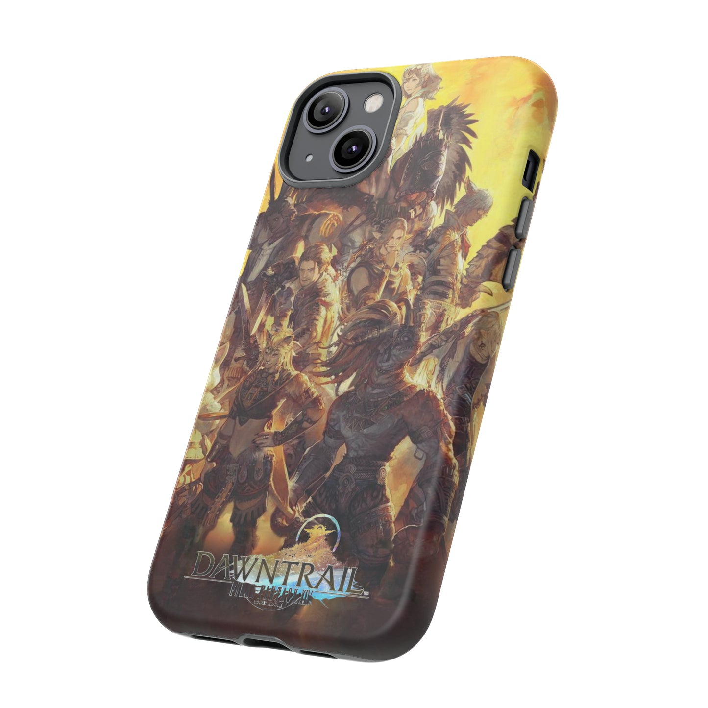 Final Fantasy XIV Dawntrail | Enhance Tough Phone Cases for iPhone 11-15 Pro Max / Samsung S21 - 23 Ultra / Pixel 5 - 7