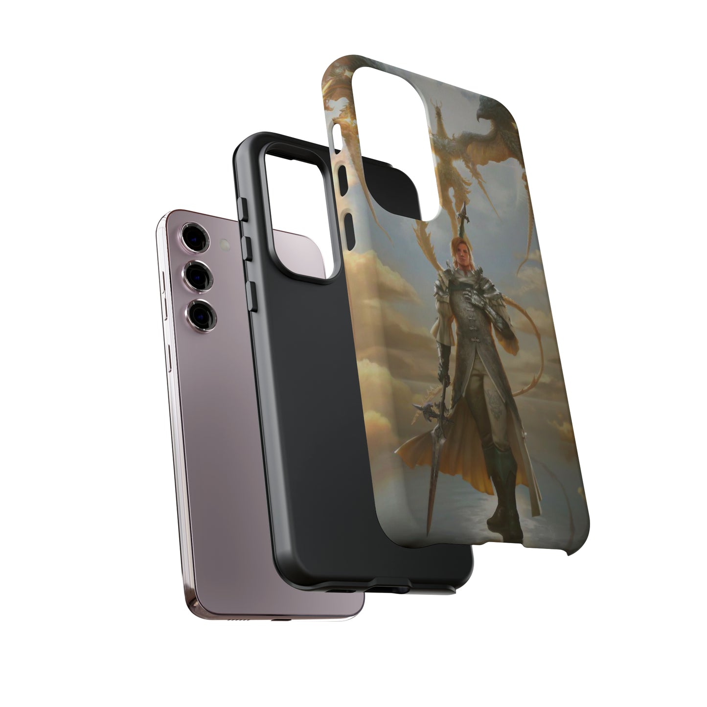 Final Fantasy XVI Dion Lesage | Enhance Tough Phone Cases for iPhone 11-15 Pro Max / Samsung S21 - 23 Ultra / Pixel 5 - 7