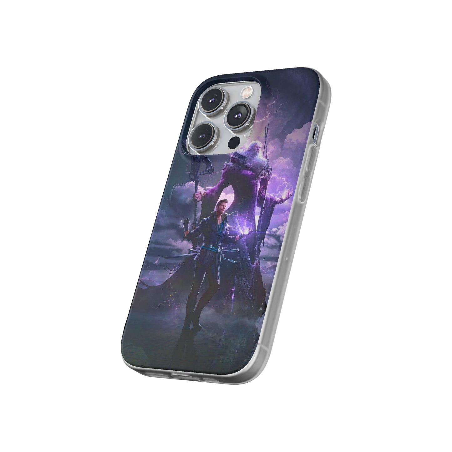 Final Fantasy XVI Cidolfus Telamon | Flexible Phone Case | Iphone 11-14 Pro Max | Samsung 21-23 Ultra | Gift Packages Choice