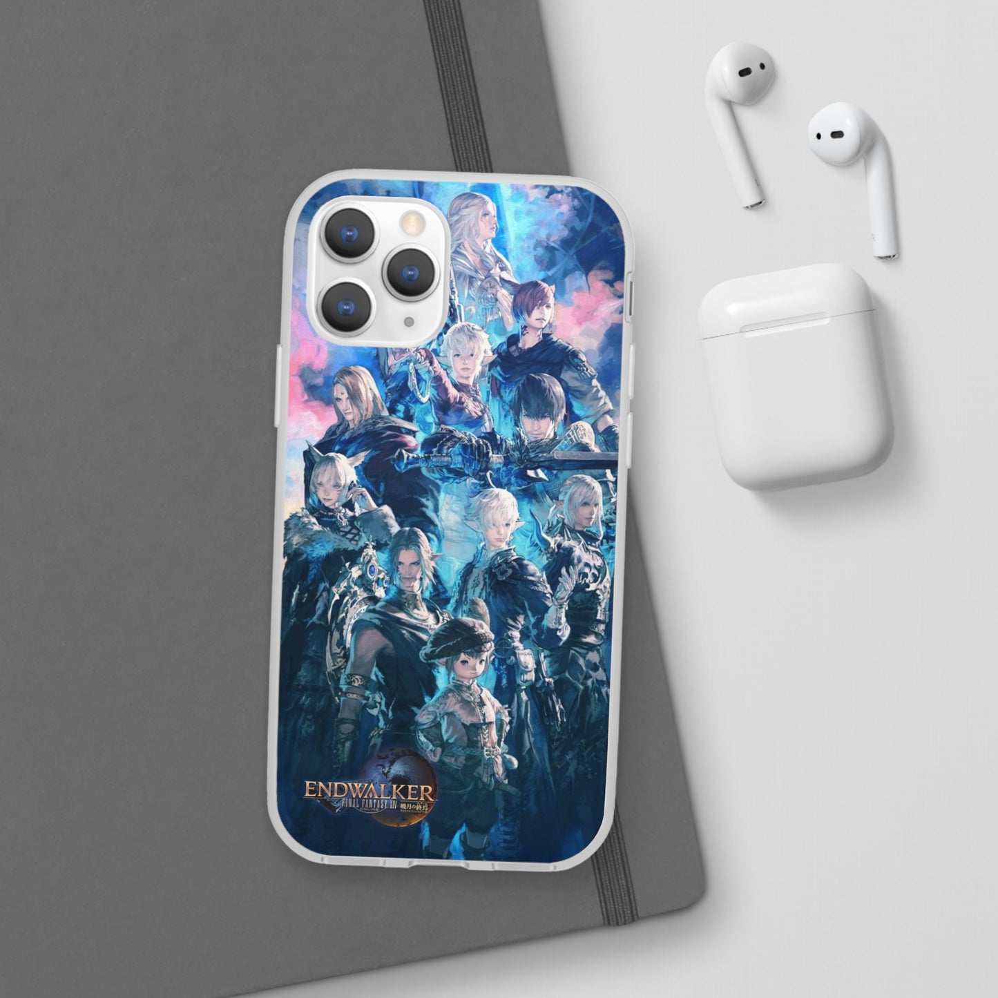 Final Fantasy XIV Endwalker | Flexible Phone Case | Iphone 11-14 Pro Max | Samsung 21-23 Ultra