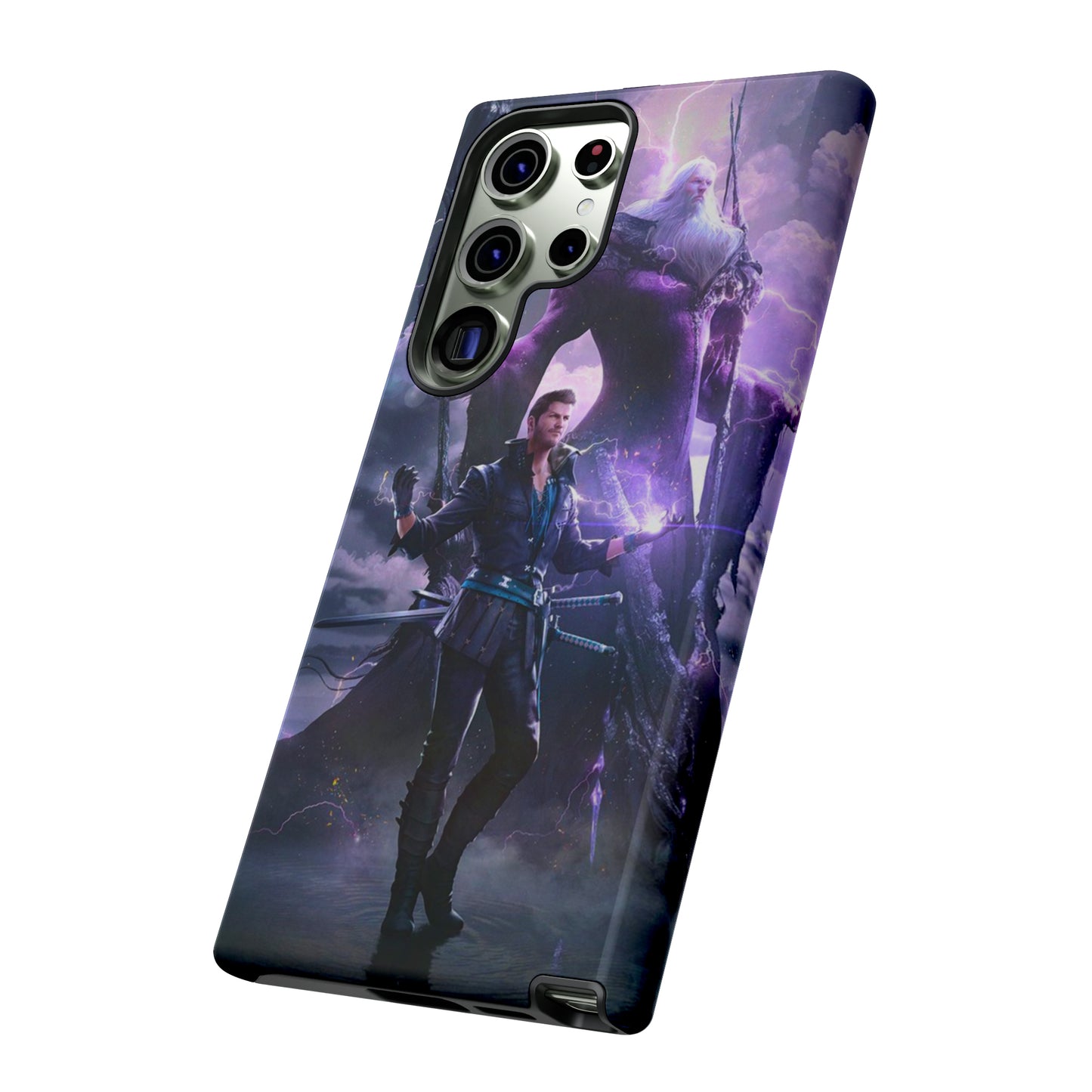 Final Fantasy XVI | Cidolfus Telamon | Enhance Tough Phone Cases for iPhone 11-15 Pro Max / Samsung S21 - 23 Ultra / Pixel 5 - 7