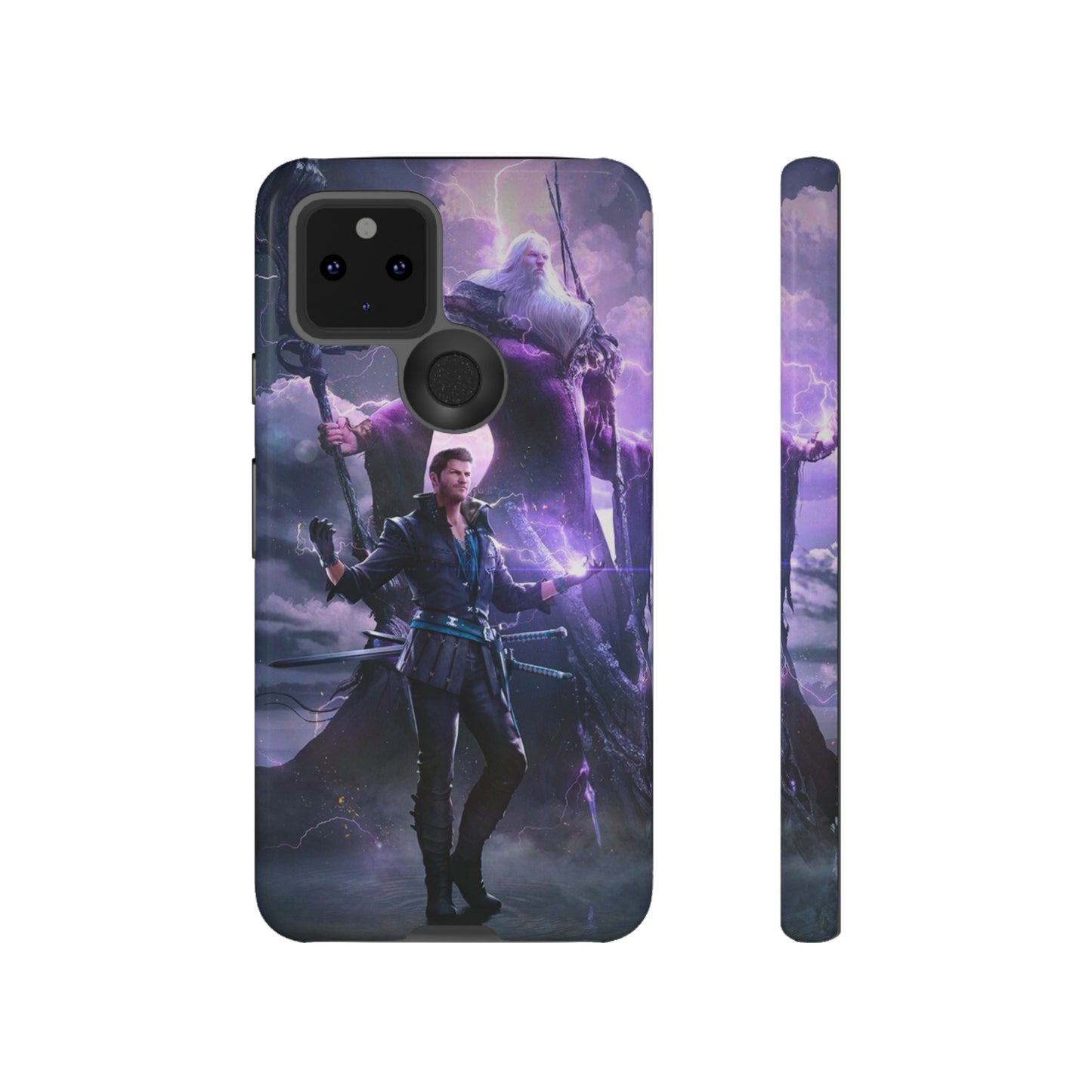 Final Fantasy XVI | Cidolfus Telamon | Enhance Tough Phone Cases for iPhone 11-15 Pro Max / Samsung S21 - 23 Ultra / Pixel 5 - 7