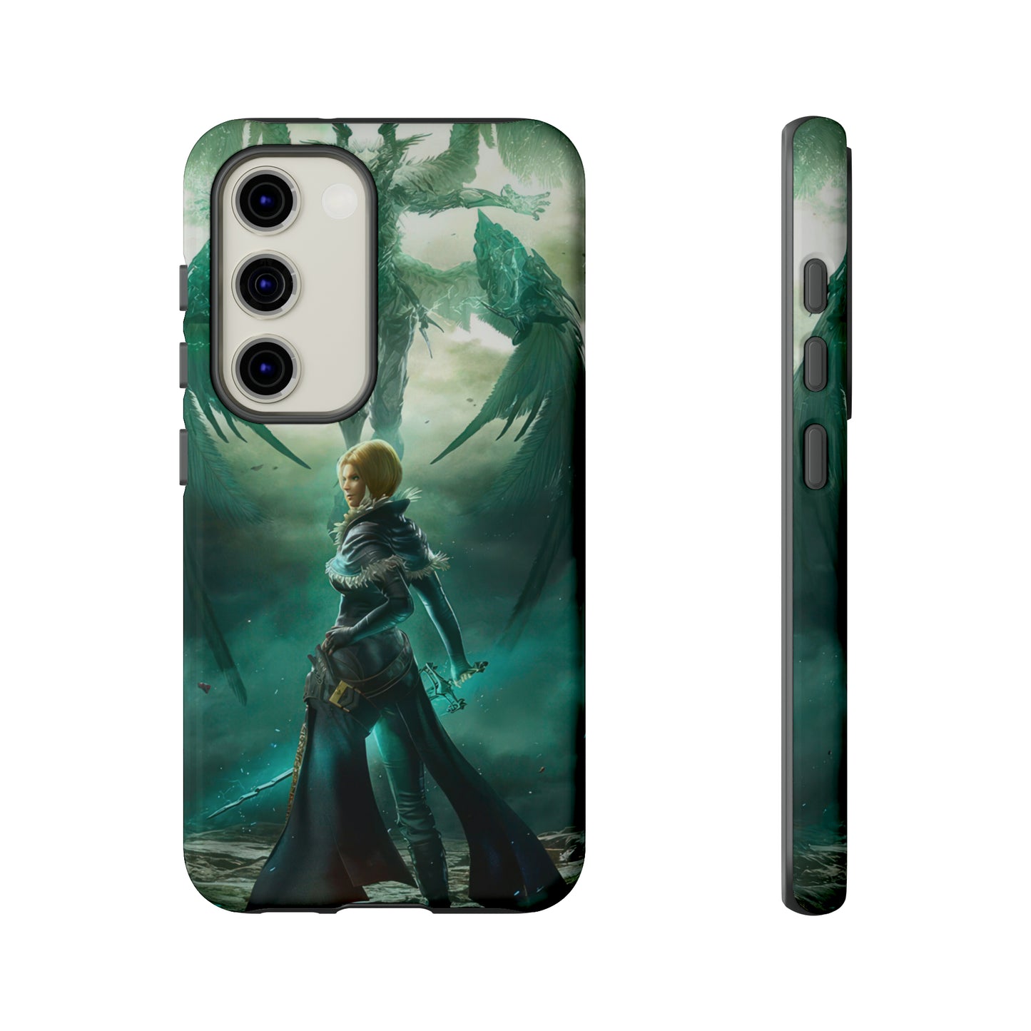 Final Fantasy XVI Benedikta Harman |  Enhance Tough Phone Cases for iPhone 11-15 Pro Max / Samsung S21 - 23 Ultra / Pixel 5 - 7