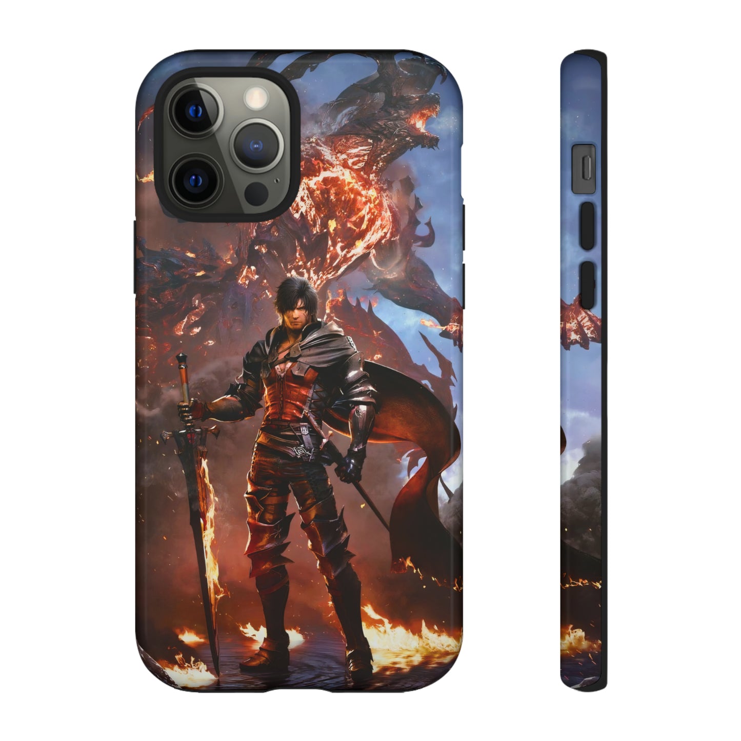 Final Fantasy XVI | Clive Rosfield | Enhance Tough Phone Cases for iPhone 11-15 Pro Max / Samsung S21 - 23 Ultra / Pixel 5 - 7