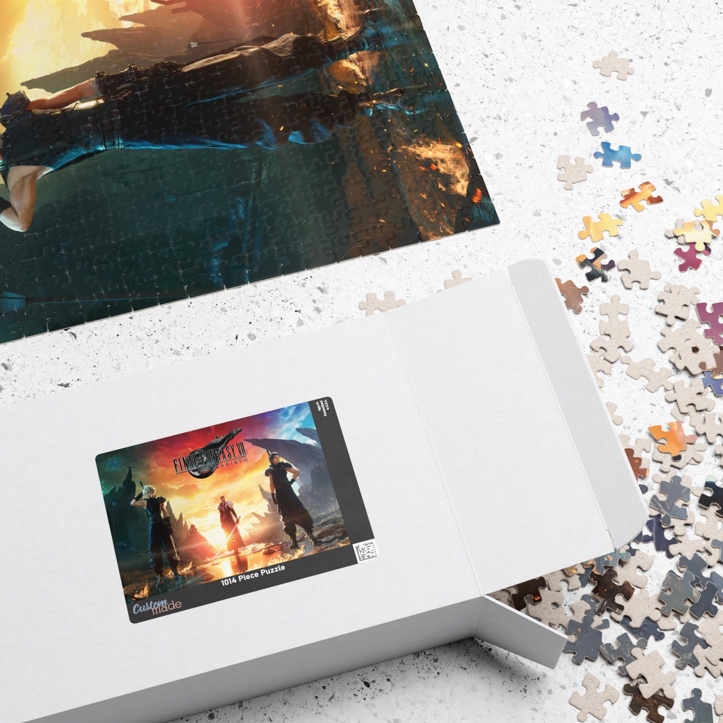 Final Fantasy VII Remake Rebirth | Cloud Zack Sephoroth | Jigsaw Puzzle (252, 520, 1014-piece)