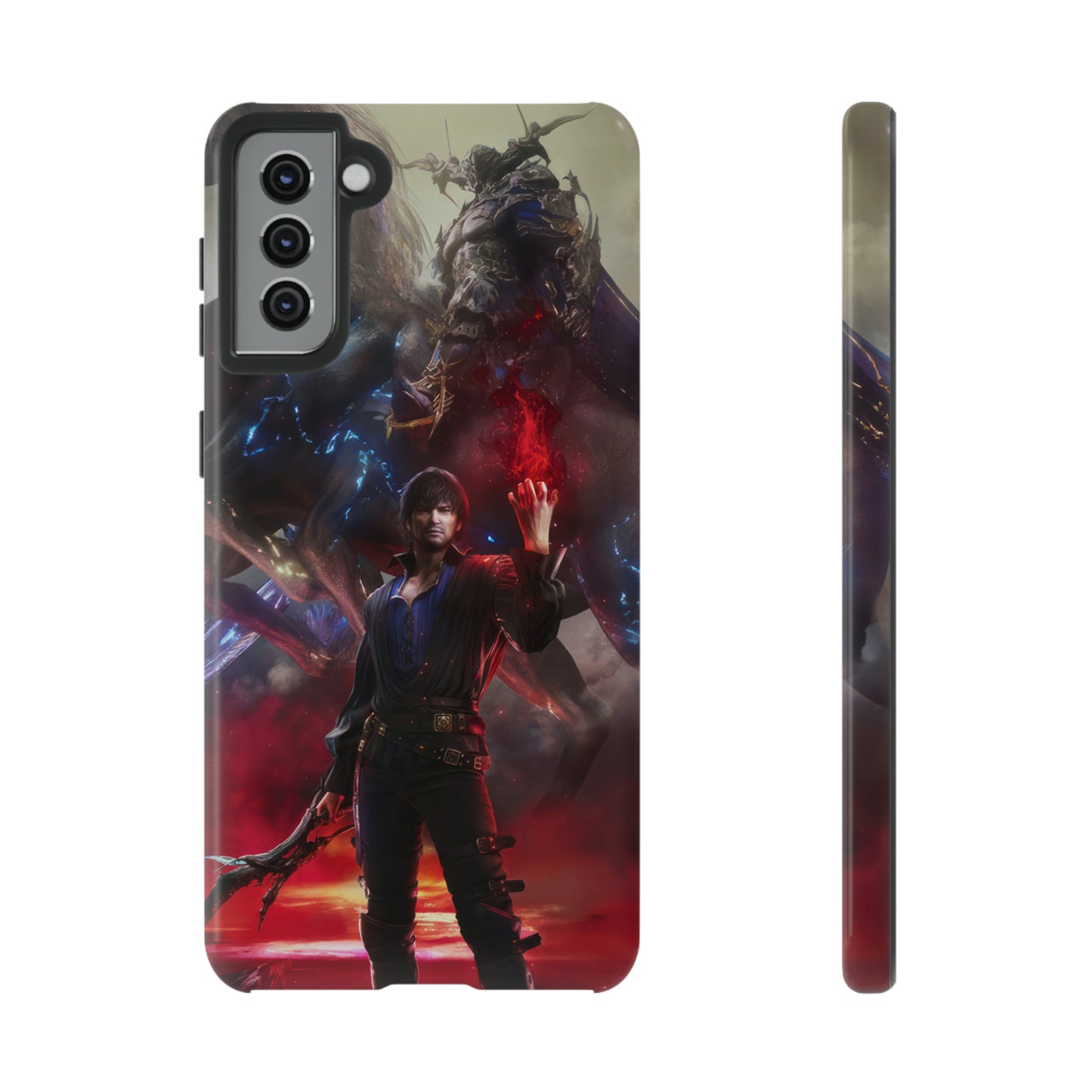 Final Fantasy XVI Barnabas Tharmr | Enhance Tough Phone Cases for iPhone 11-15 Pro Max / Samsung S21 - 23 Ultra / Pixel 5 - 7