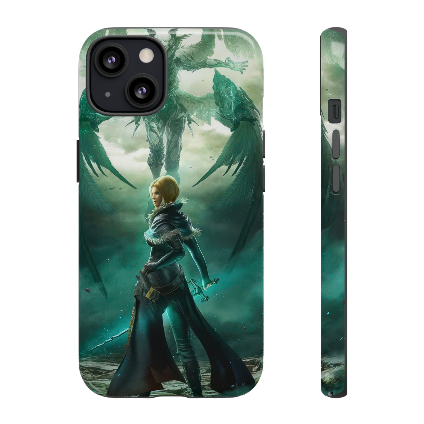 Final Fantasy XVI Benedikta Harman |  Enhance Tough Phone Cases for iPhone 11-15 Pro Max / Samsung S21 - 23 Ultra / Pixel 5 - 7