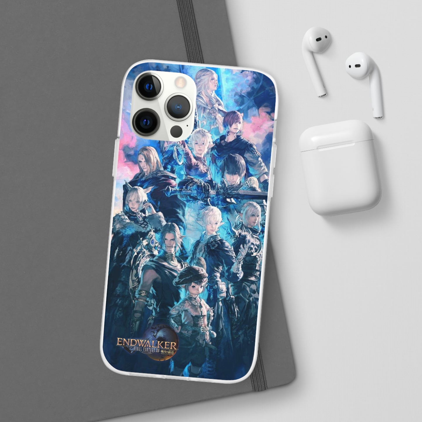 Final Fantasy XIV Endwalker | Flexible Phone Case | Iphone 11-14 Pro Max | Samsung 21-23 Ultra