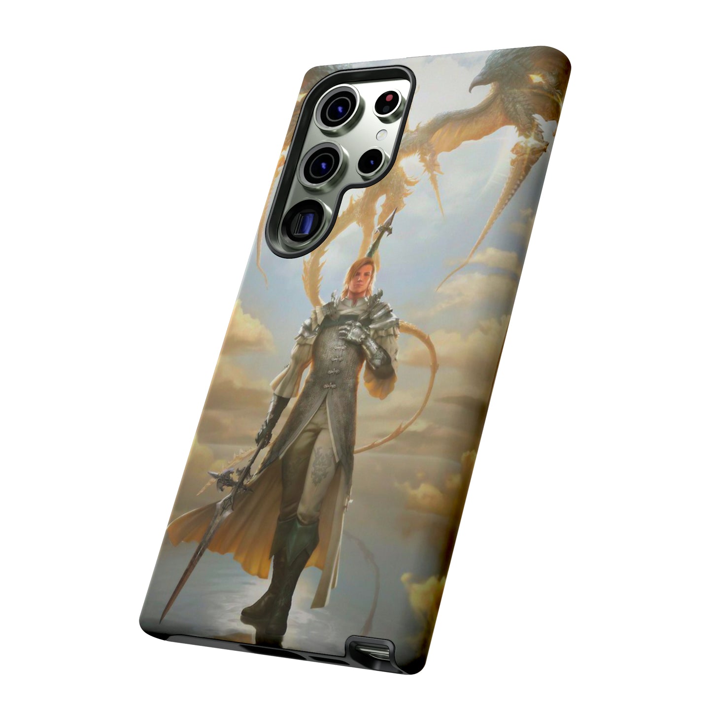 Final Fantasy XVI Dion Lesage | Enhance Tough Phone Cases for iPhone 11-15 Pro Max / Samsung S21 - 23 Ultra / Pixel 5 - 7