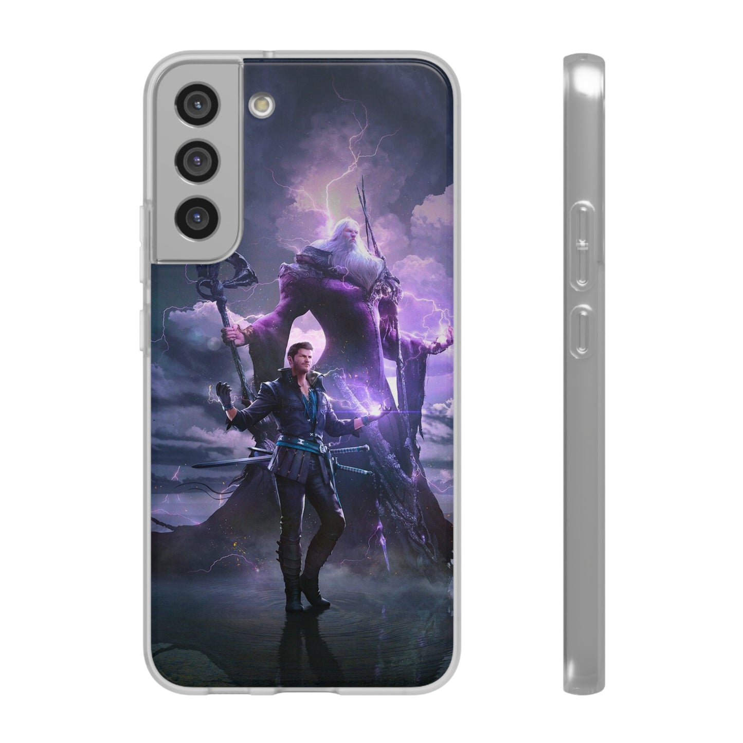 Final Fantasy XVI Cidolfus Telamon | Flexible Phone Case | Iphone 11-14 Pro Max | Samsung 21-23 Ultra | Gift Packages Choice