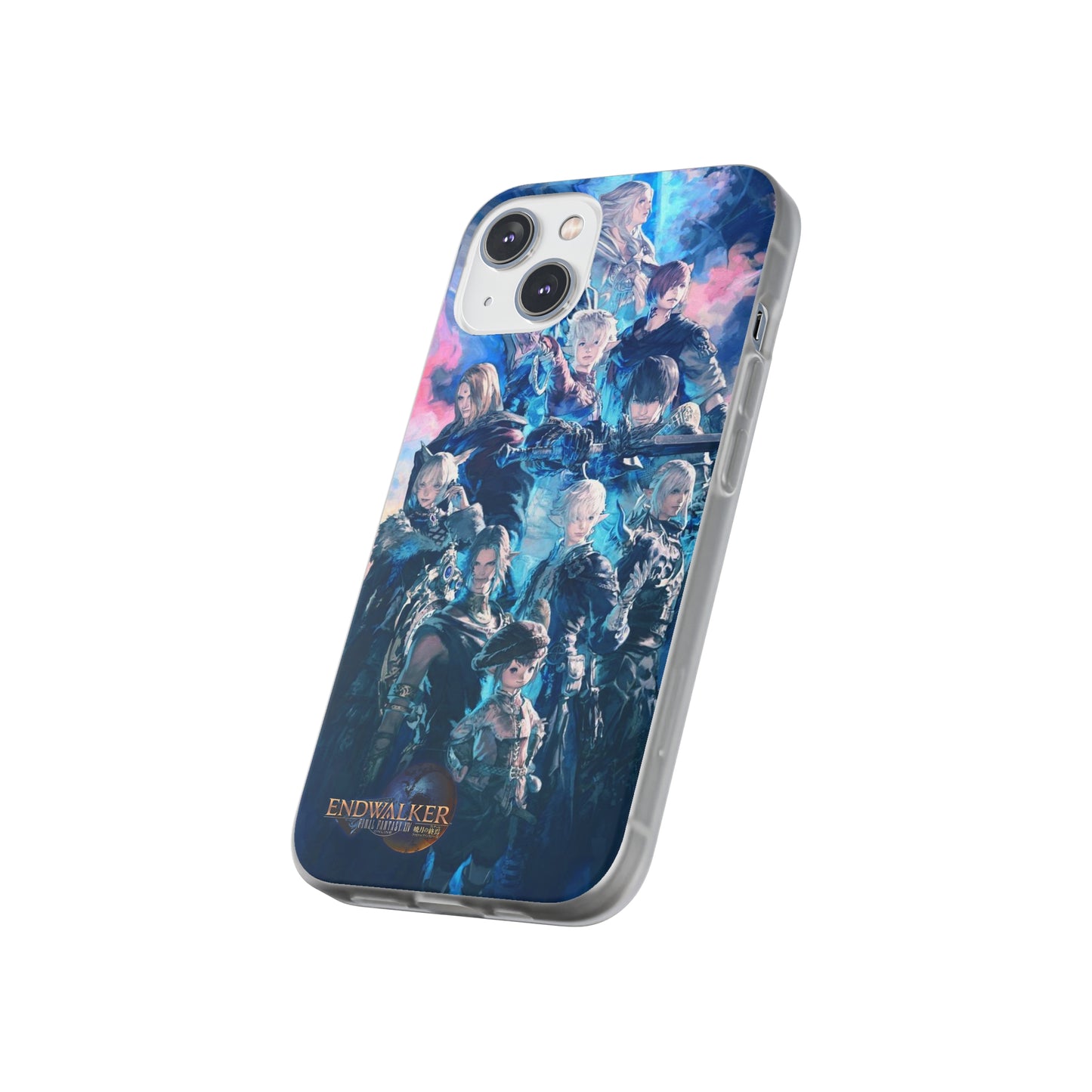 Final Fantasy XIV Endwalker | Flexible Phone Case | Iphone 11-14 Pro Max | Samsung 21-23 Ultra