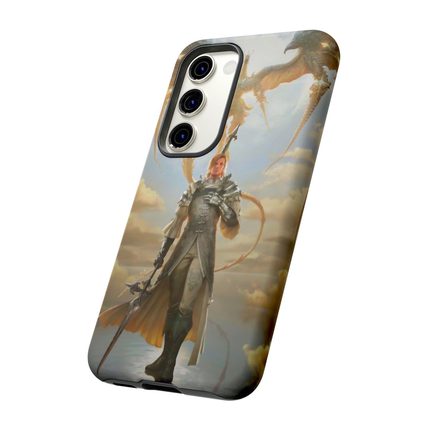 Final Fantasy XVI Dion Lesage | Enhance Tough Phone Cases for iPhone 11-15 Pro Max / Samsung S21 - 23 Ultra / Pixel 5 - 7