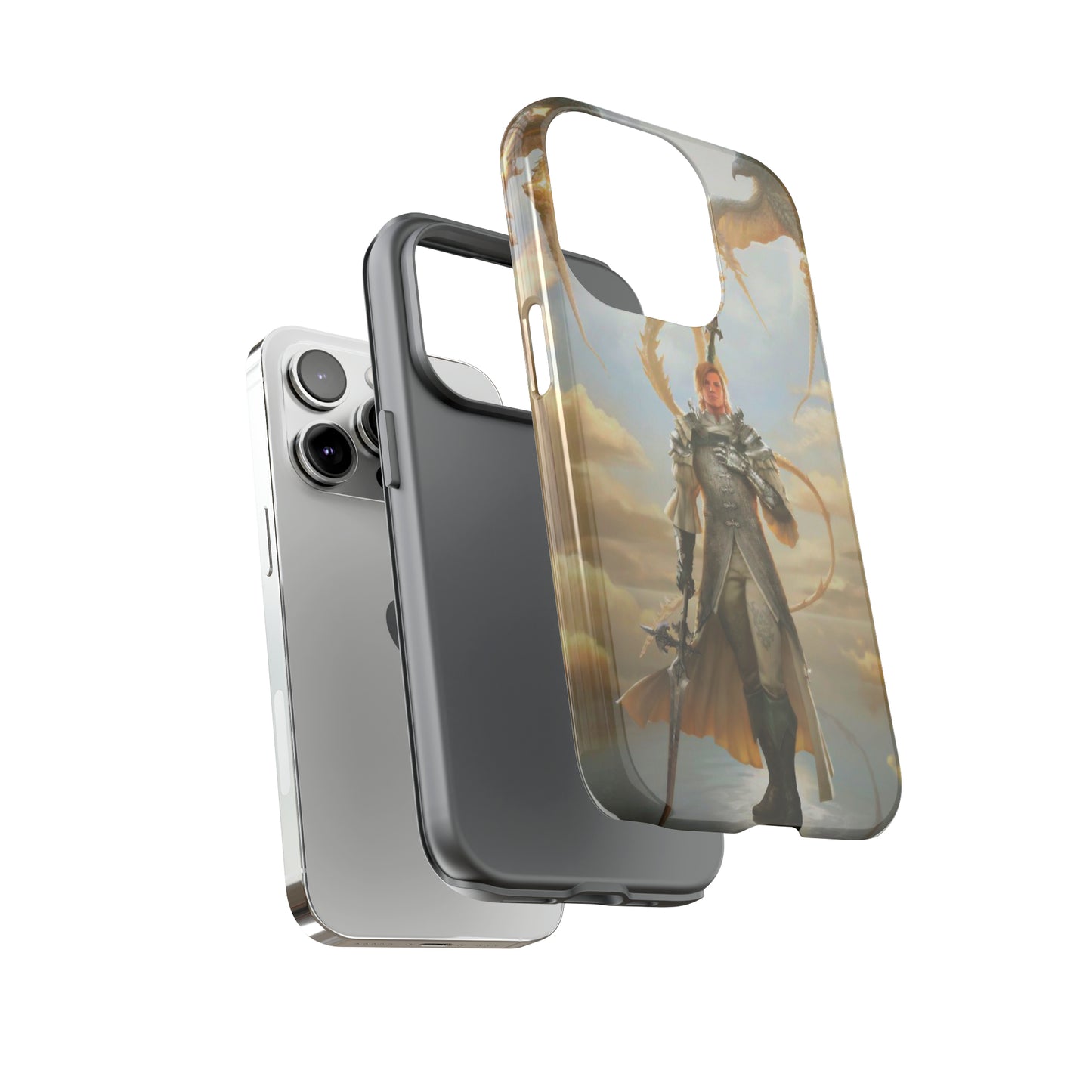 Final Fantasy XVI Dion Lesage | Enhance Tough Phone Cases for iPhone 11-15 Pro Max / Samsung S21 - 23 Ultra / Pixel 5 - 7