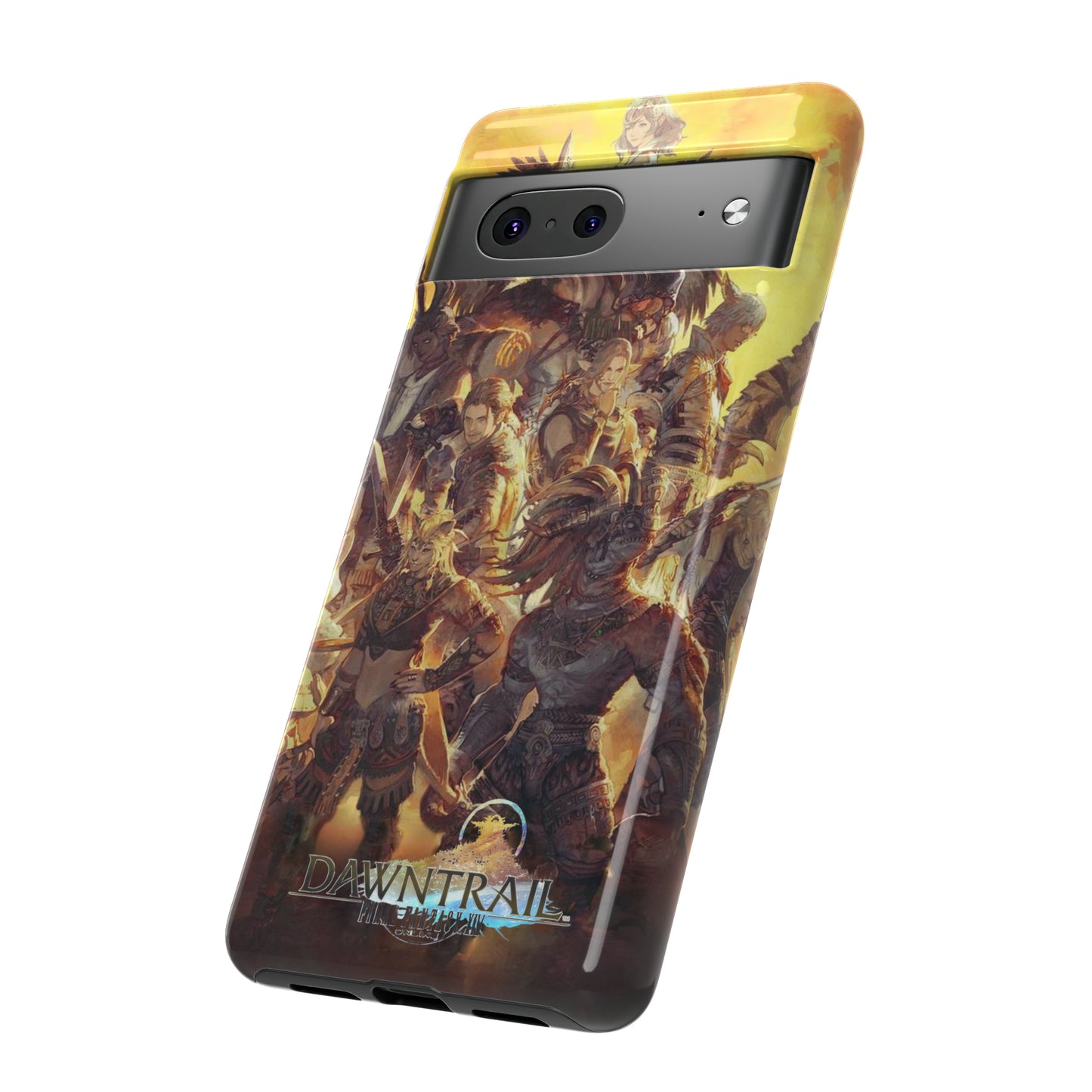 Final Fantasy XIV Dawntrail | Enhance Tough Phone Cases for iPhone 11-15 Pro Max / Samsung S21 - 23 Ultra / Pixel 5 - 7