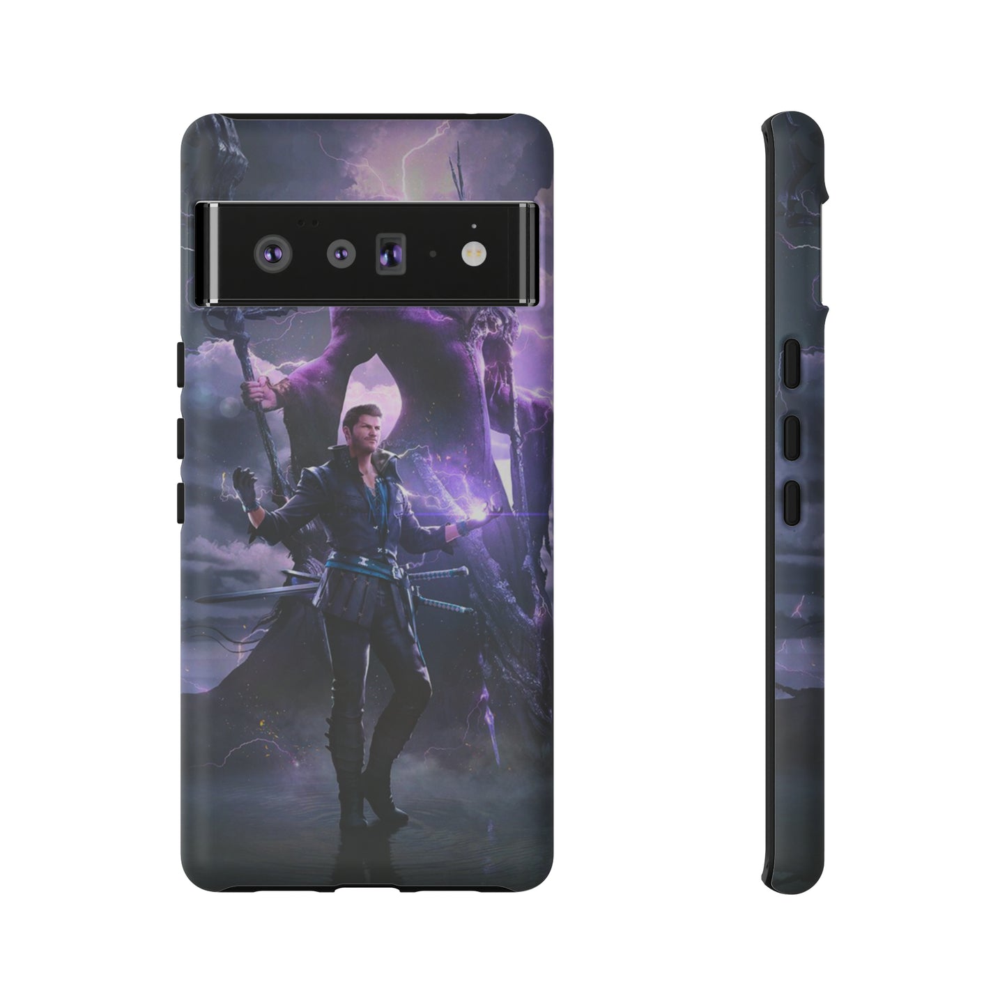 Final Fantasy XVI | Cidolfus Telamon | Enhance Tough Phone Cases for iPhone 11-15 Pro Max / Samsung S21 - 23 Ultra / Pixel 5 - 7