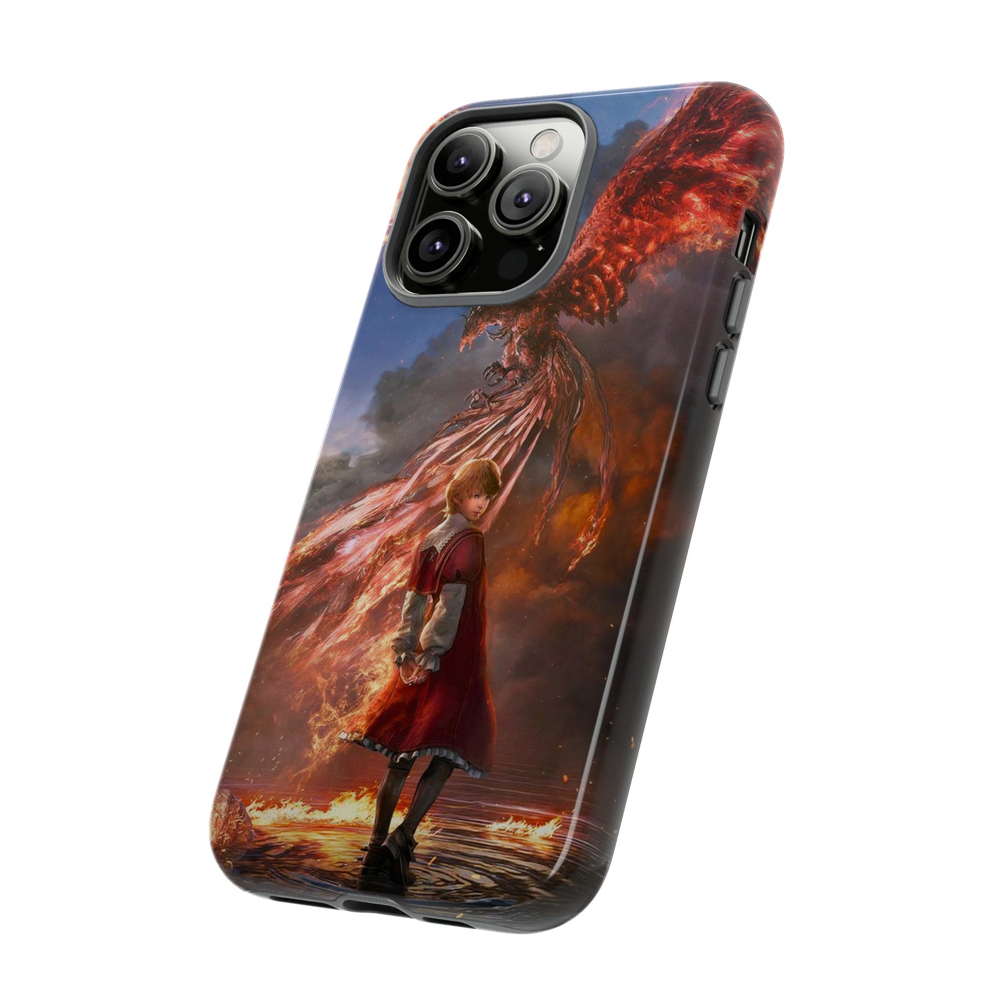 Final Fantasy XVI Joshua Rosfield Enhance Tough Phone Cases for iPhone 11-15 Pro Max / Samsung S21 - 23 Ultra / Pixel 5 - 7