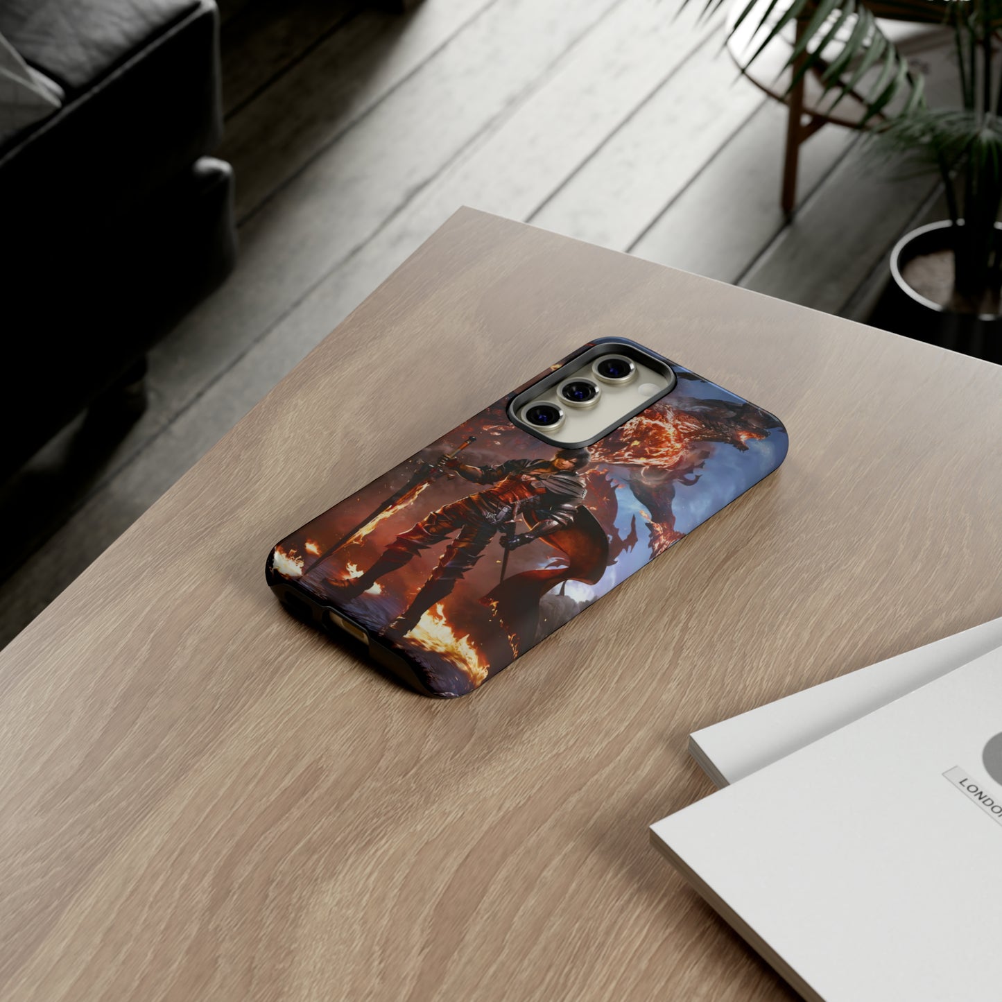 Final Fantasy XVI | Clive Rosfield | Enhance Tough Phone Cases for iPhone 11-15 Pro Max / Samsung S21 - 23 Ultra / Pixel 5 - 7