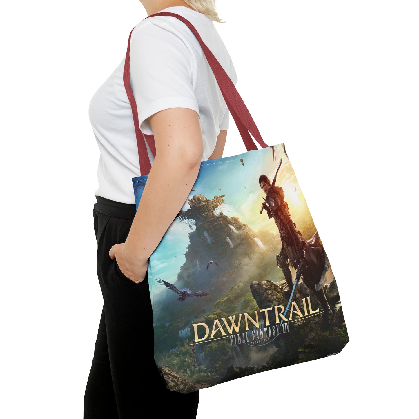 Final Fantasy XIV Dawntrail | Tote Bag (AOP) | 5 color Handle