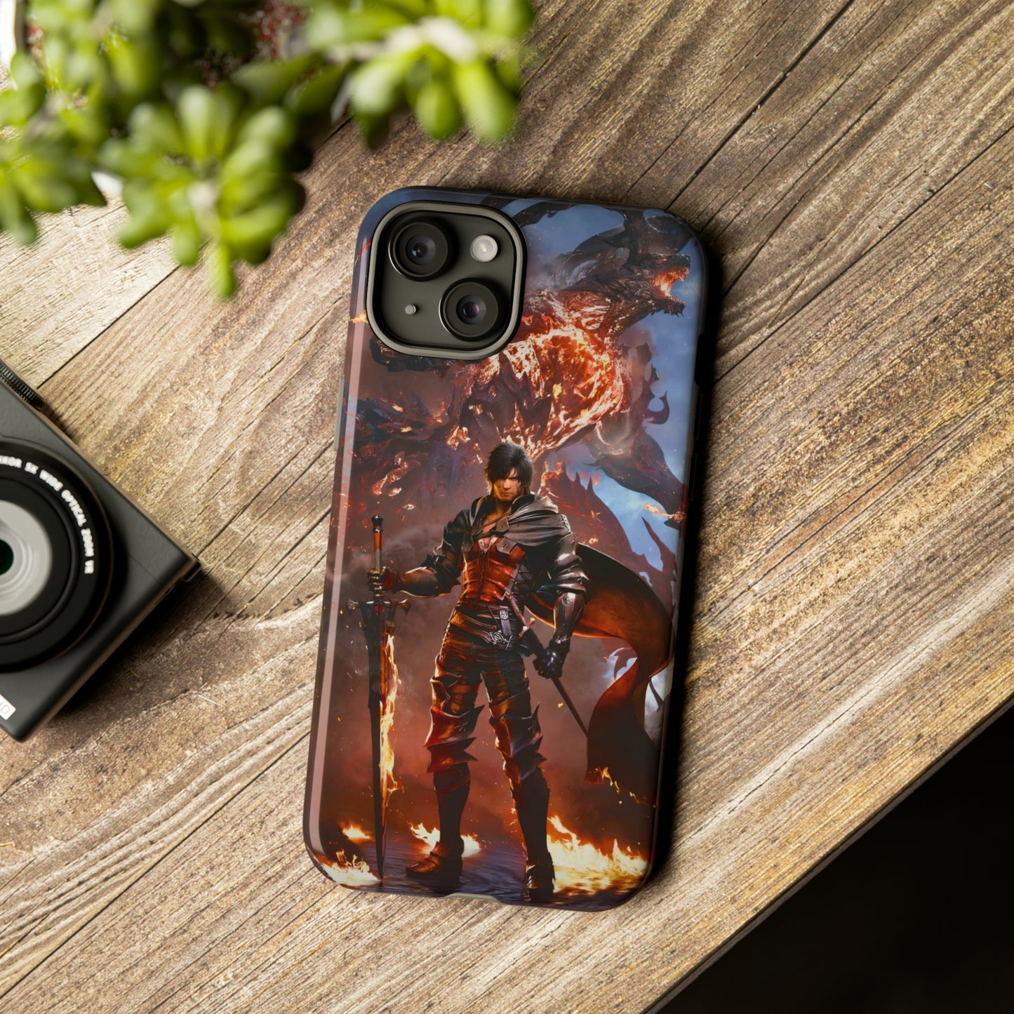 Final Fantasy XVI | Clive Rosfield | Enhance Tough Phone Cases for iPhone 11-15 Pro Max / Samsung S21 - 23 Ultra / Pixel 5 - 7