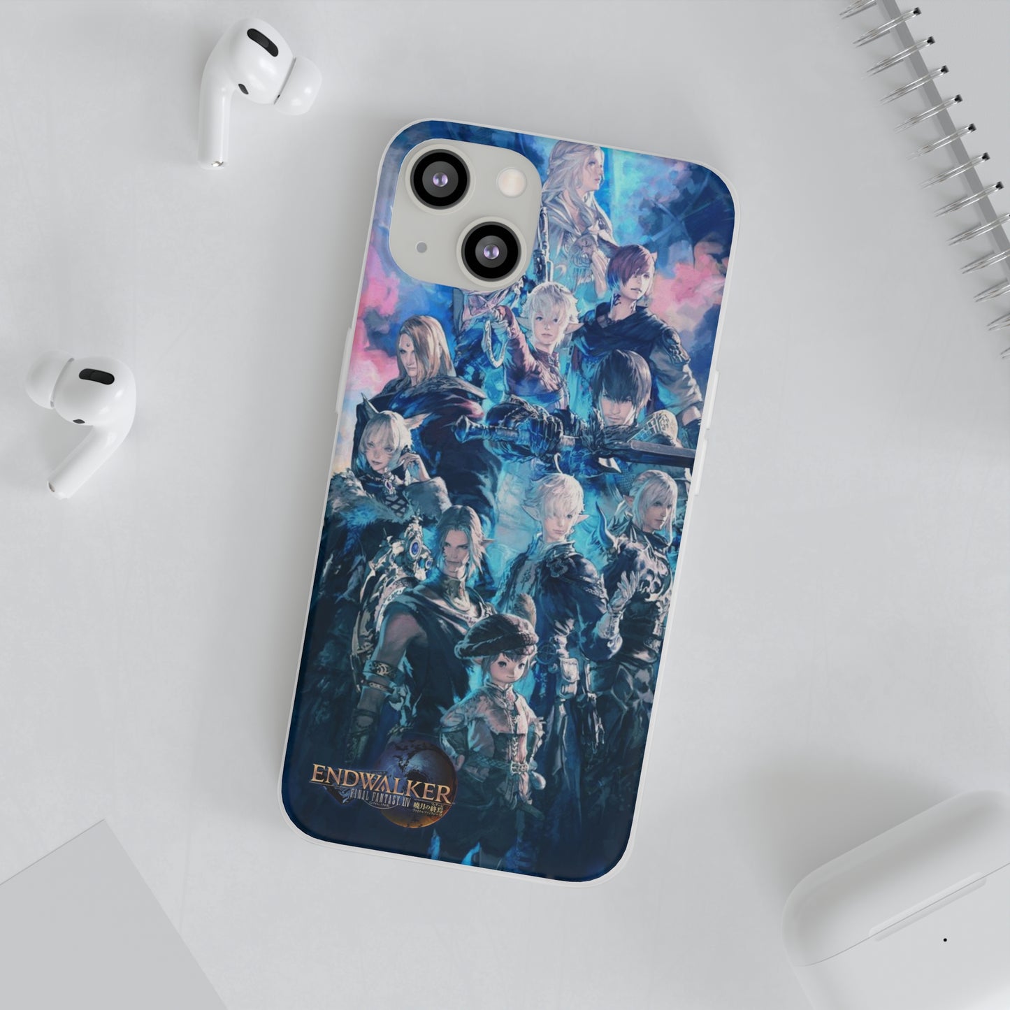 Final Fantasy XIV Endwalker | Flexible Phone Case | Iphone 11-14 Pro Max | Samsung 21-23 Ultra