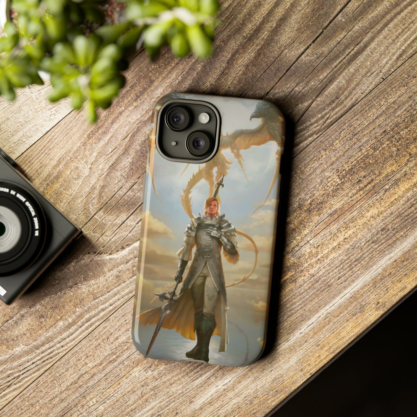 Final Fantasy XVI Dion Lesage | Enhance Tough Phone Cases for iPhone 11-15 Pro Max / Samsung S21 - 23 Ultra / Pixel 5 - 7