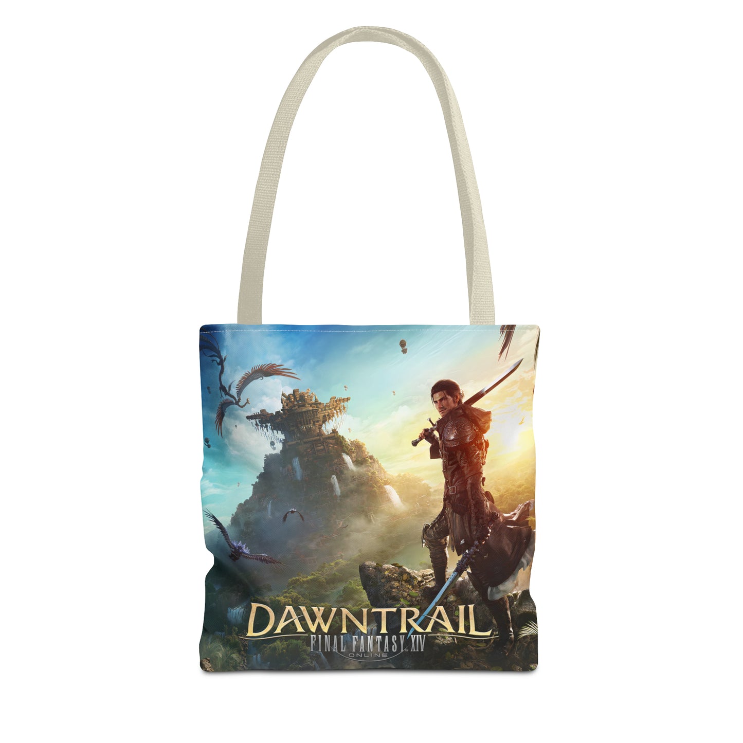 Final Fantasy XIV Dawntrail | Tote Bag (AOP) | 5 color Handle