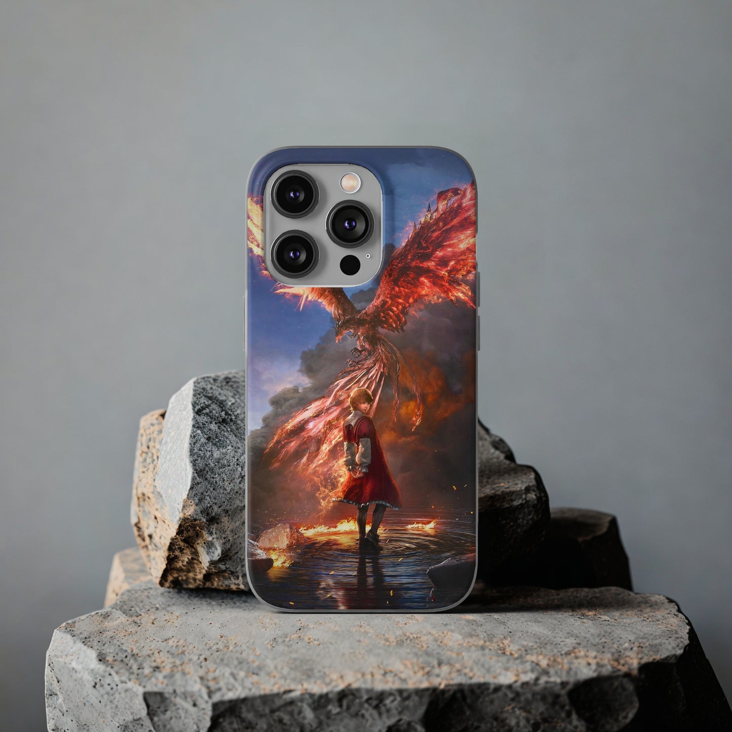 Final Fantasy XVI Joshua Rosfield | Flexible Phone Case | Iphone 11-14 Pro Max | Samsung 21-23 Ultra | Gift Packages Choice