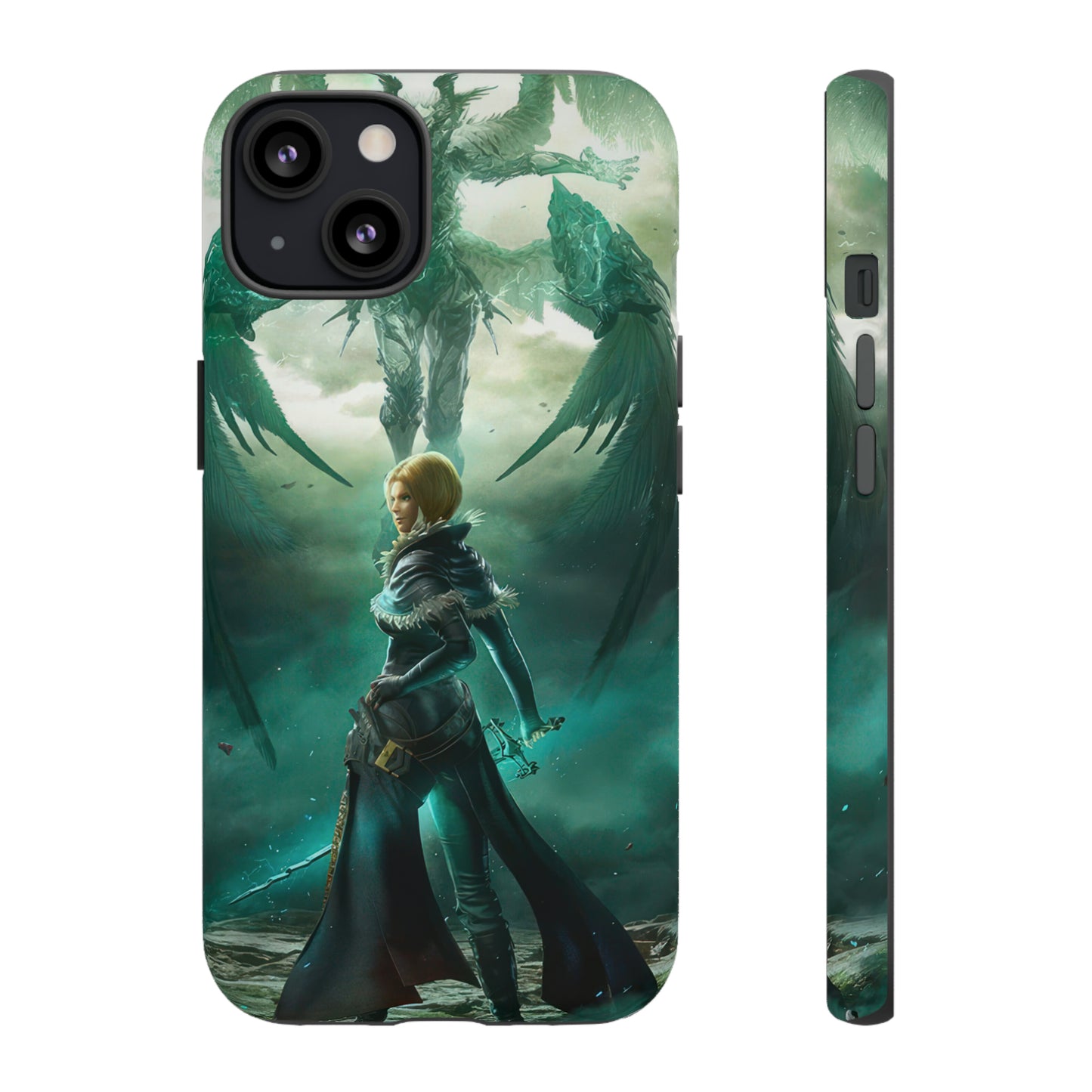 Final Fantasy XVI Benedikta Harman |  Enhance Tough Phone Cases for iPhone 11-15 Pro Max / Samsung S21 - 23 Ultra / Pixel 5 - 7