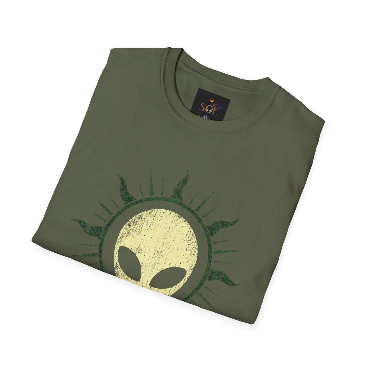 Alien Sayings T-Shirt — "Just write about this design after I am alien" Graphic Tee