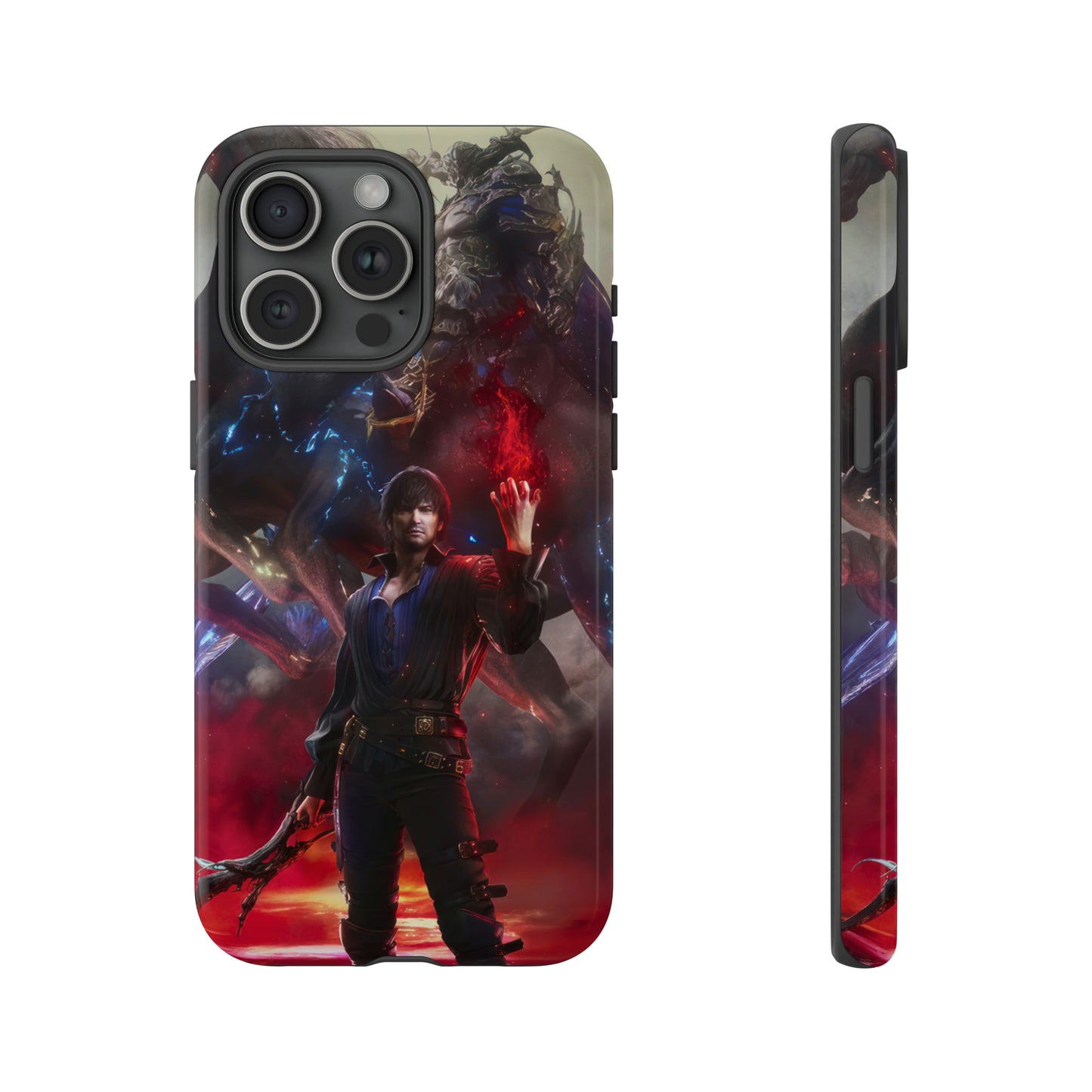 Final Fantasy XVI Barnabas Tharmr | Enhance Tough Phone Cases for iPhone 11-15 Pro Max / Samsung S21 - 23 Ultra / Pixel 5 - 7