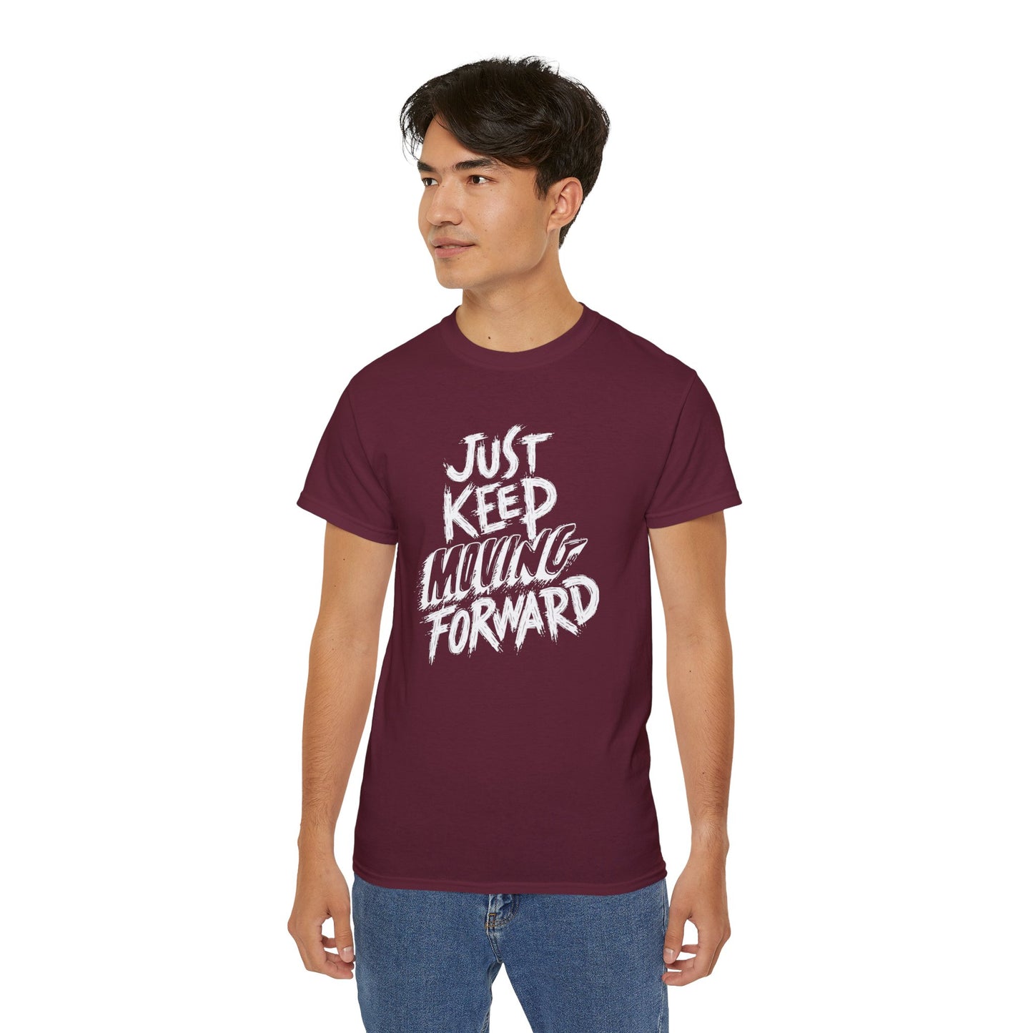 Just Keep Moving Forward Unisex Ultra Cotton Tee