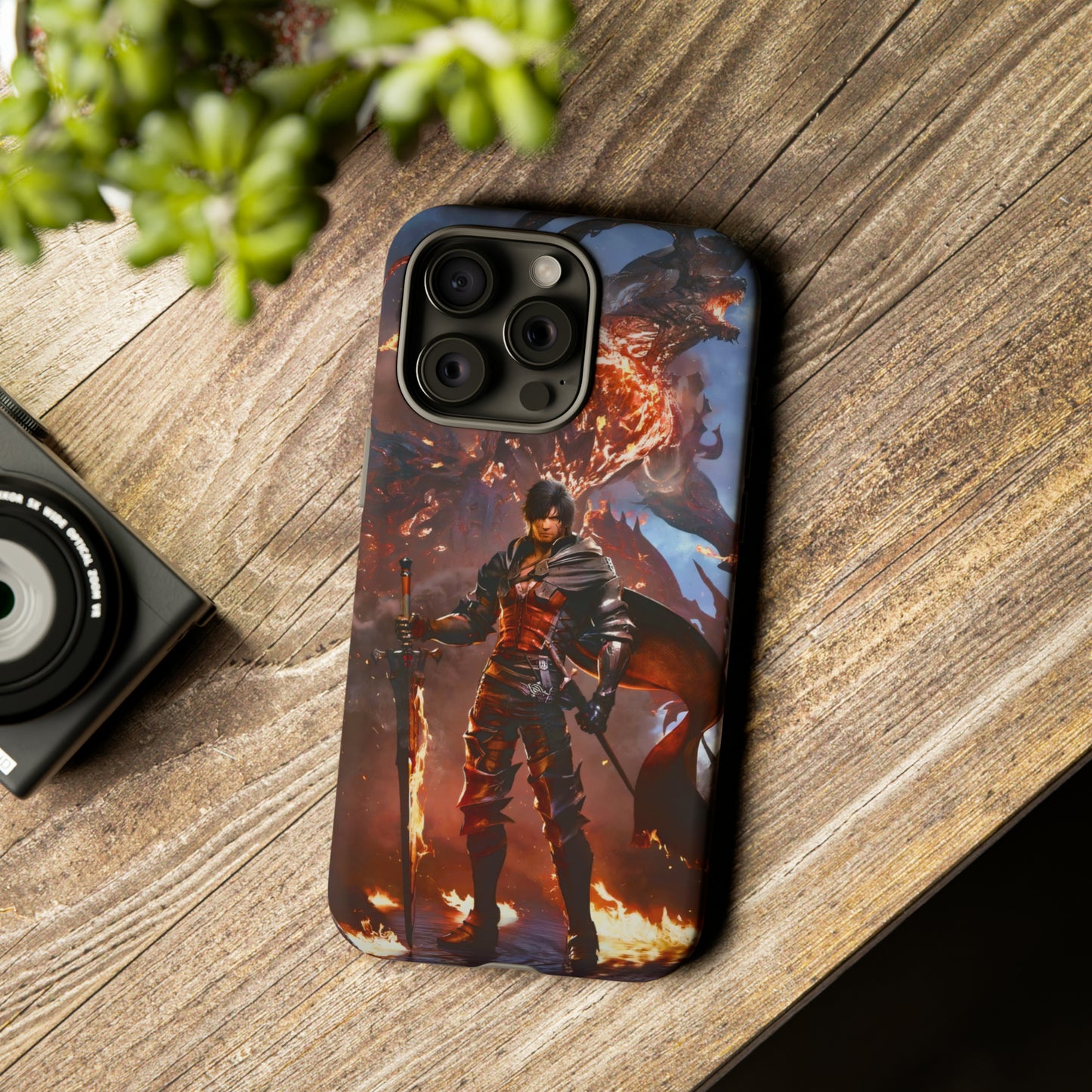 Final Fantasy XVI | Clive Rosfield | Enhance Tough Phone Cases for iPhone 11-15 Pro Max / Samsung S21 - 23 Ultra / Pixel 5 - 7