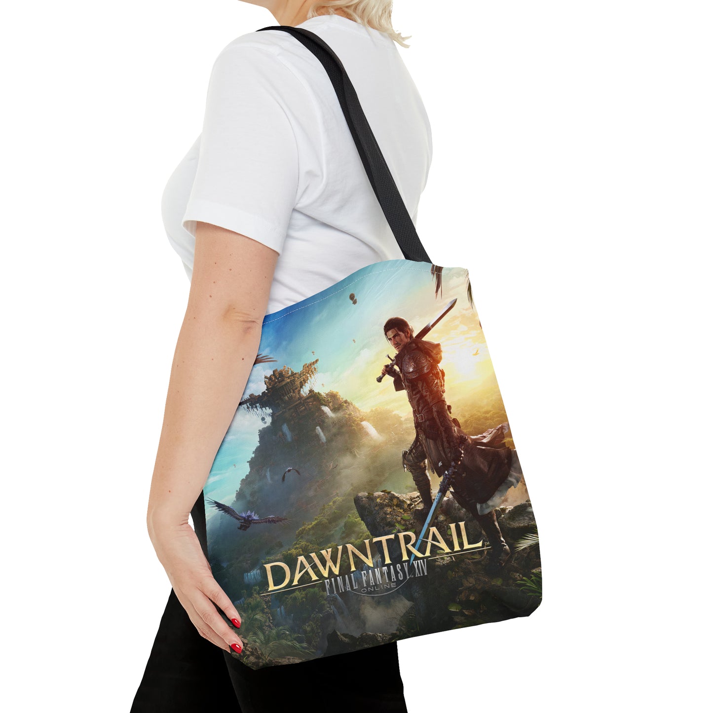 Final Fantasy XIV Dawntrail | Tote Bag (AOP) | 5 color Handle