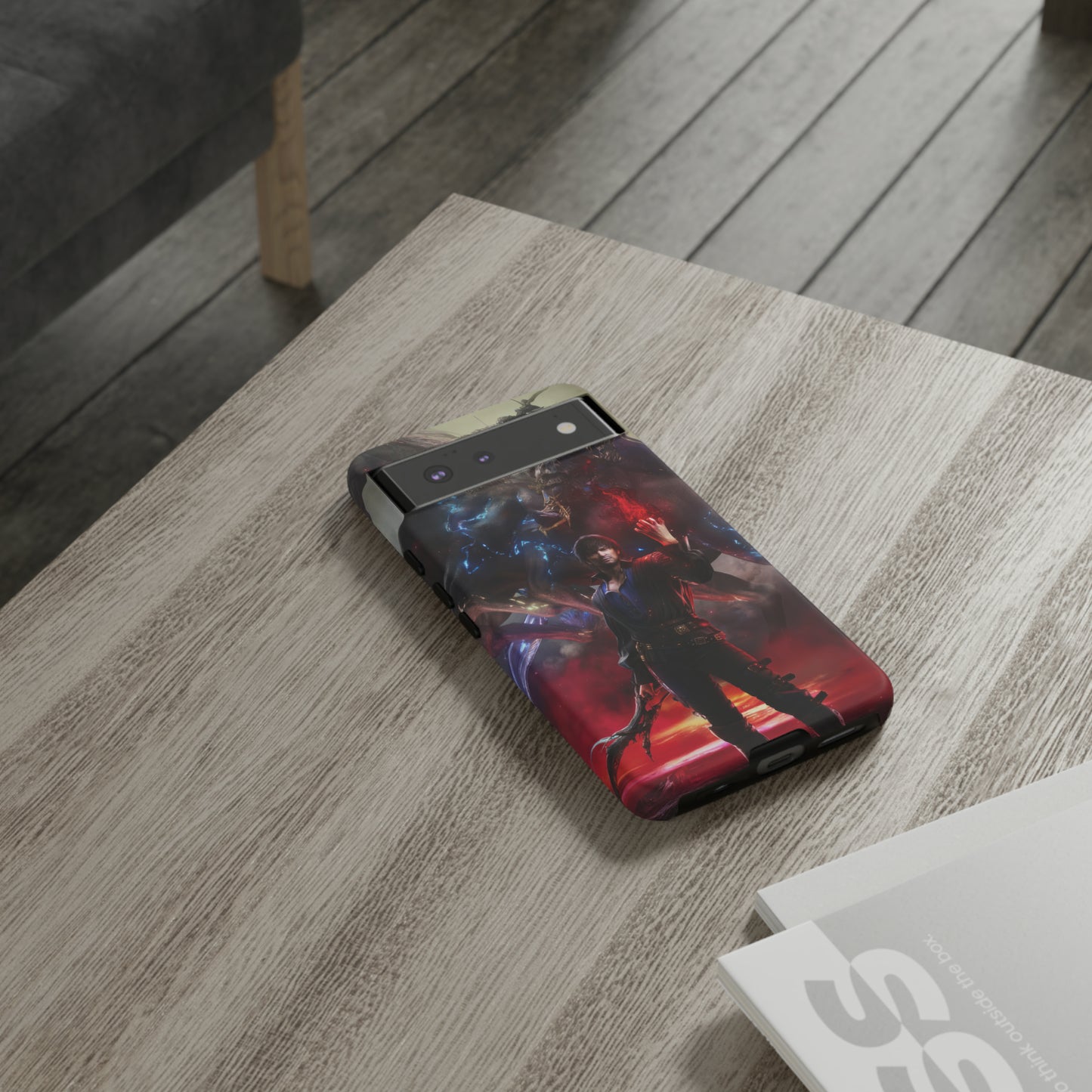 Final Fantasy XVI Barnabas Tharmr | Enhance Tough Phone Cases for iPhone 11-15 Pro Max / Samsung S21 - 23 Ultra / Pixel 5 - 7