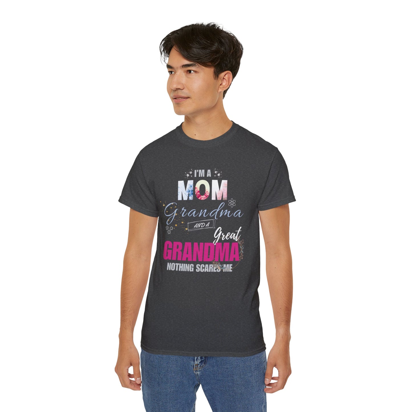 I'm A Mom Grandma Unisex Ultra Cotton Tee