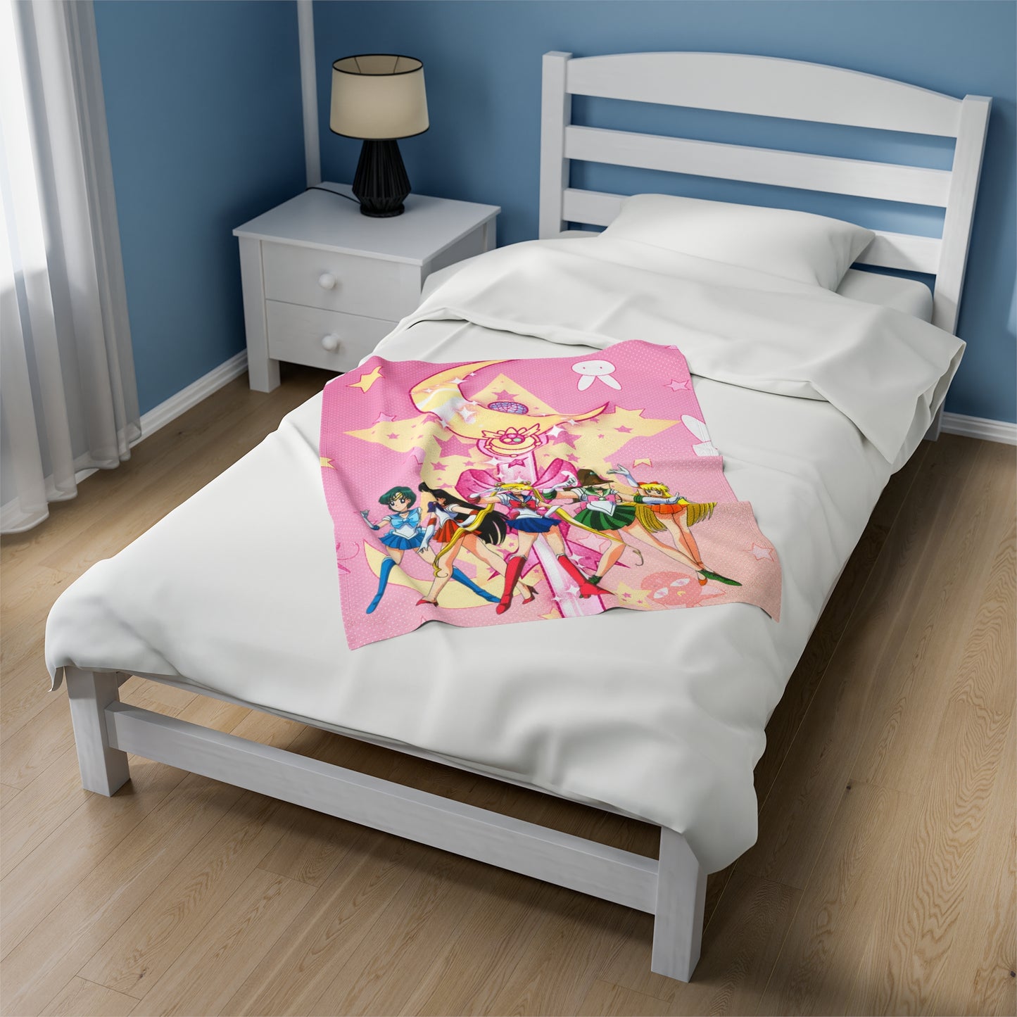 Sailor moon Velveteen Plush Blanket