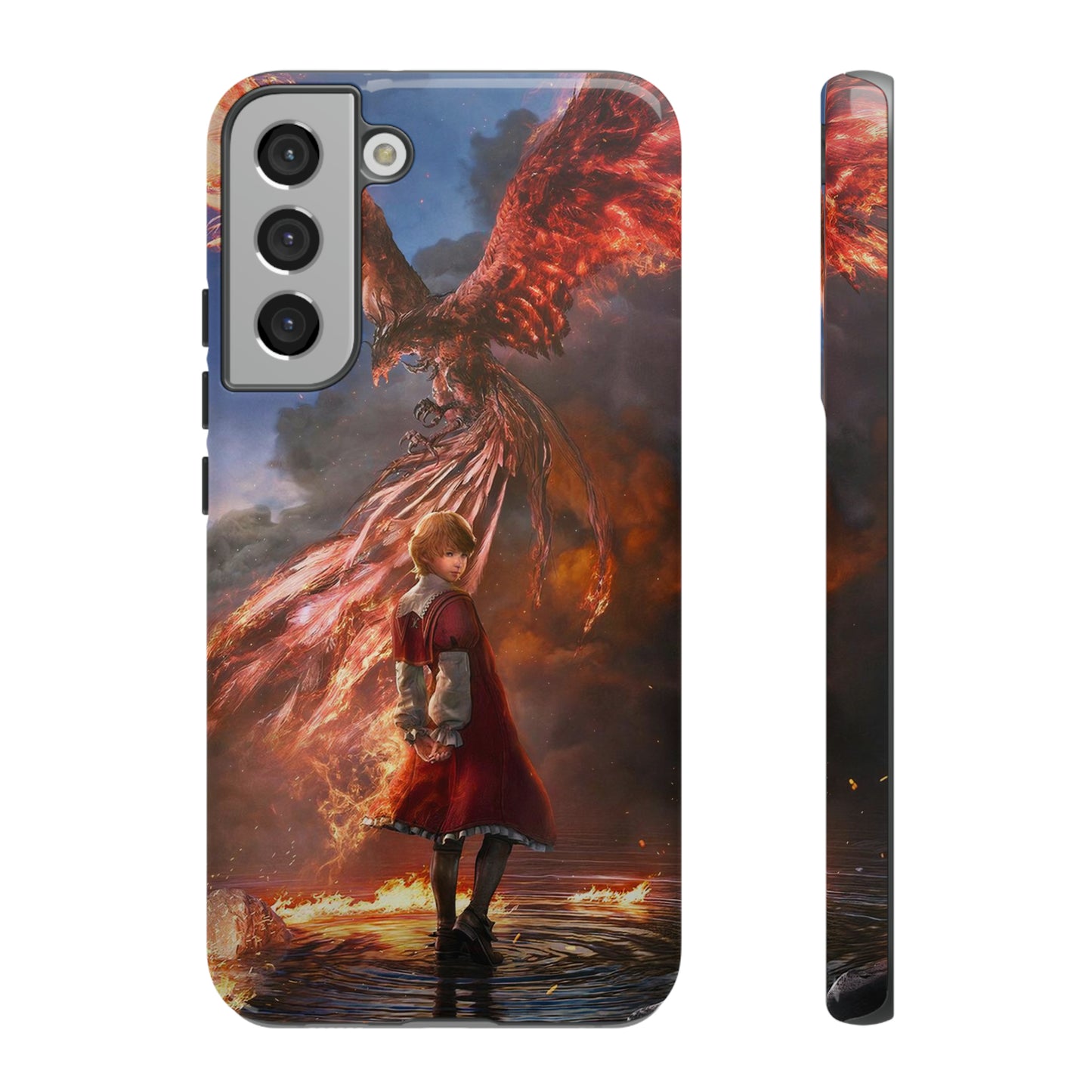 Final Fantasy XVI Joshua Rosfield Enhance Tough Phone Cases for iPhone 11-15 Pro Max / Samsung S21 - 23 Ultra / Pixel 5 - 7