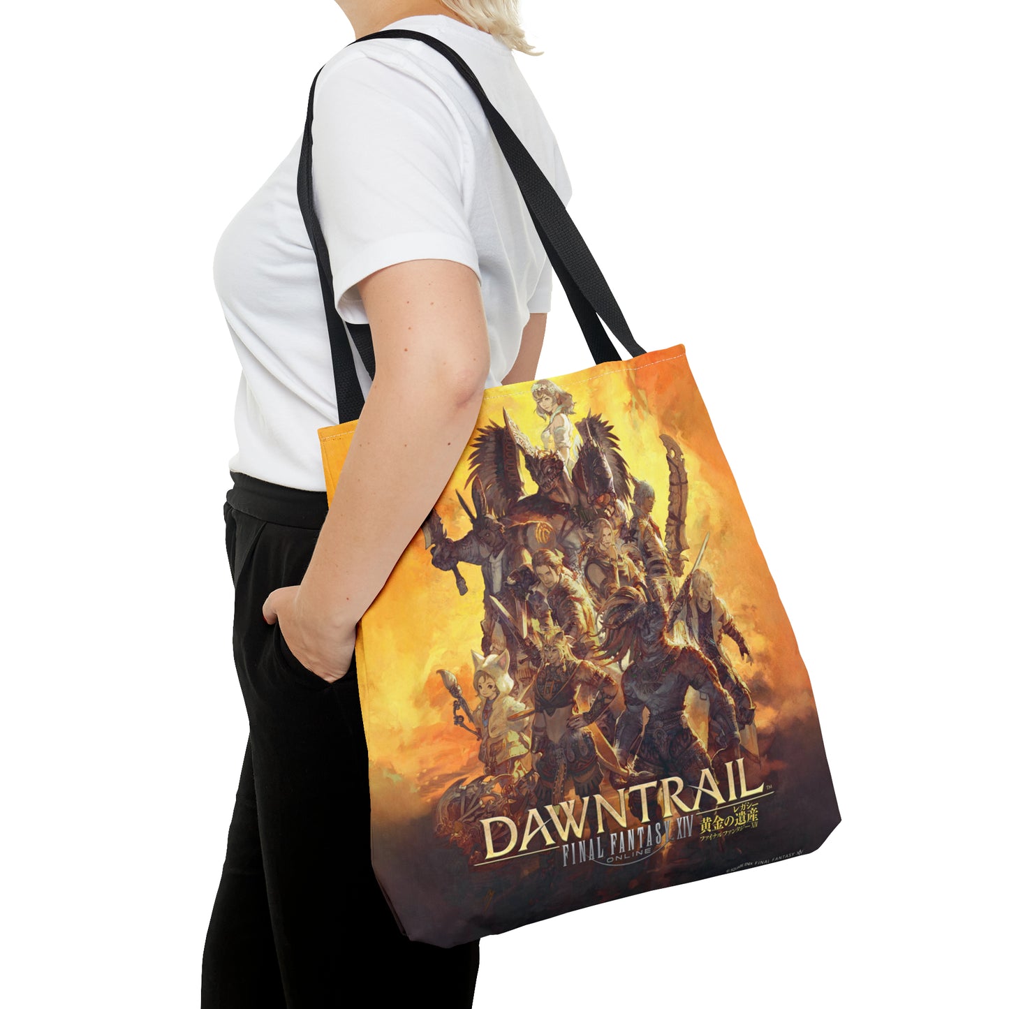 Final Fantasy XIV Dawntrail | Tote Bag (AOP) | 5 color Handle