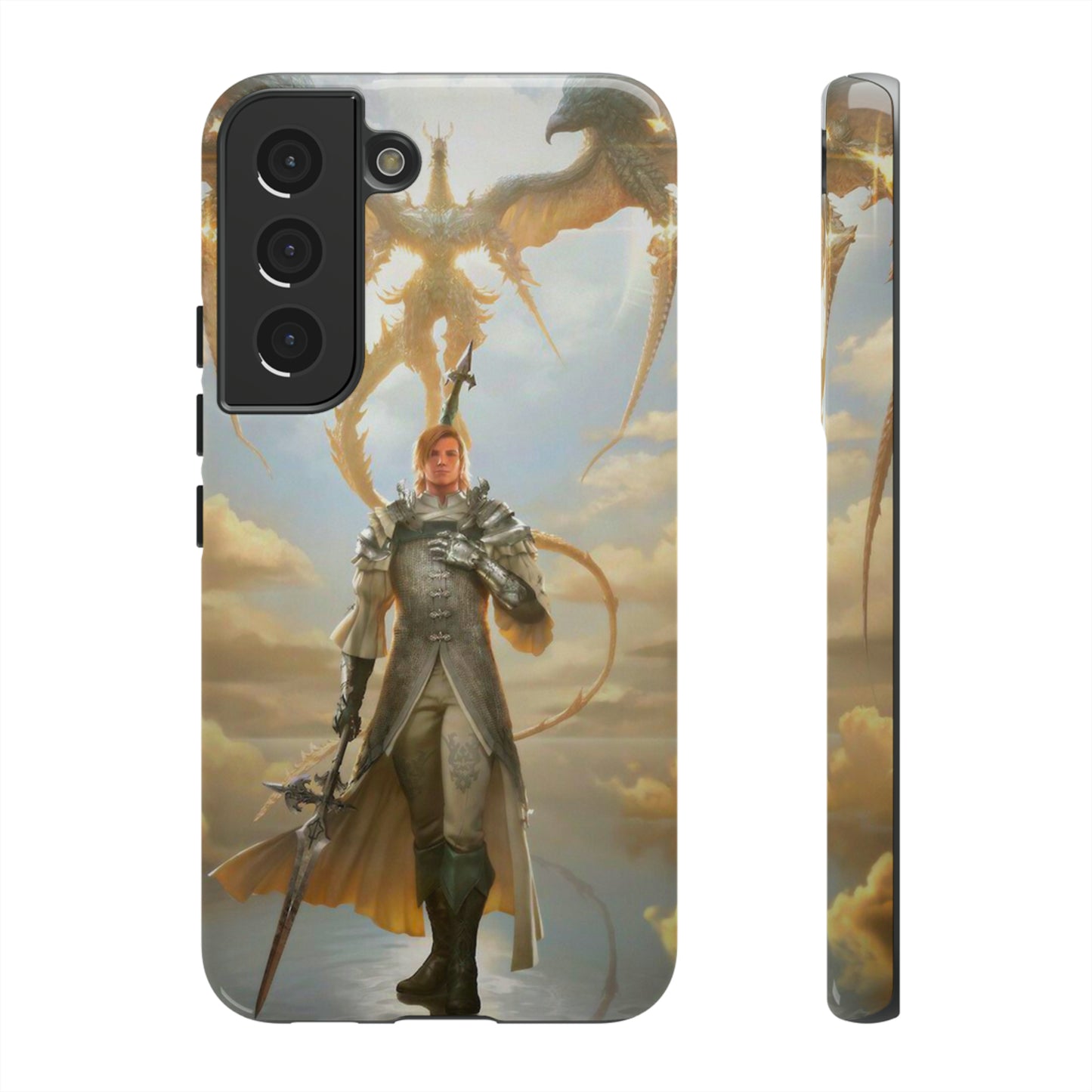 Final Fantasy XVI Dion Lesage | Enhance Tough Phone Cases for iPhone 11-15 Pro Max / Samsung S21 - 23 Ultra / Pixel 5 - 7