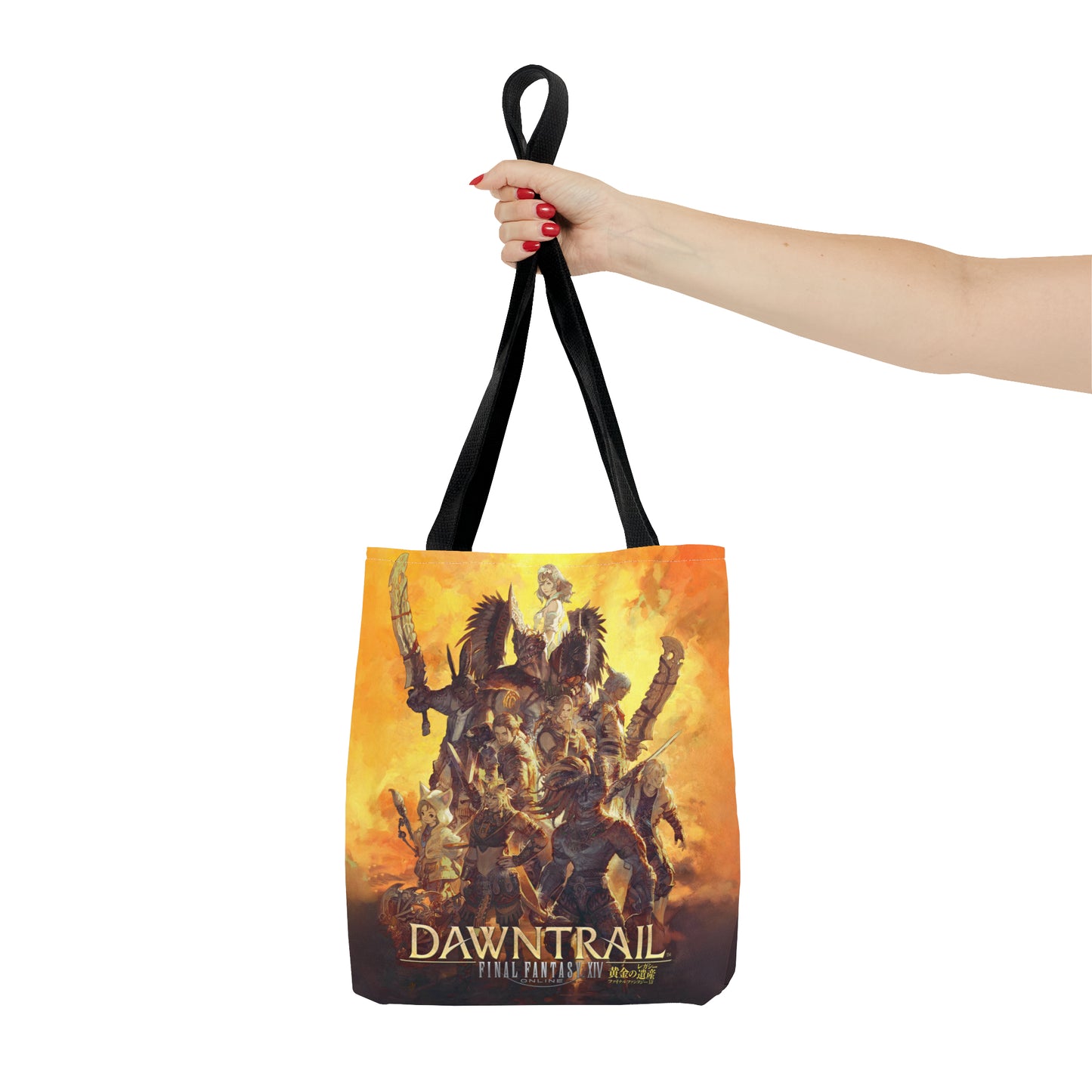 Final Fantasy XIV Dawntrail | Tote Bag (AOP) | 5 color Handle