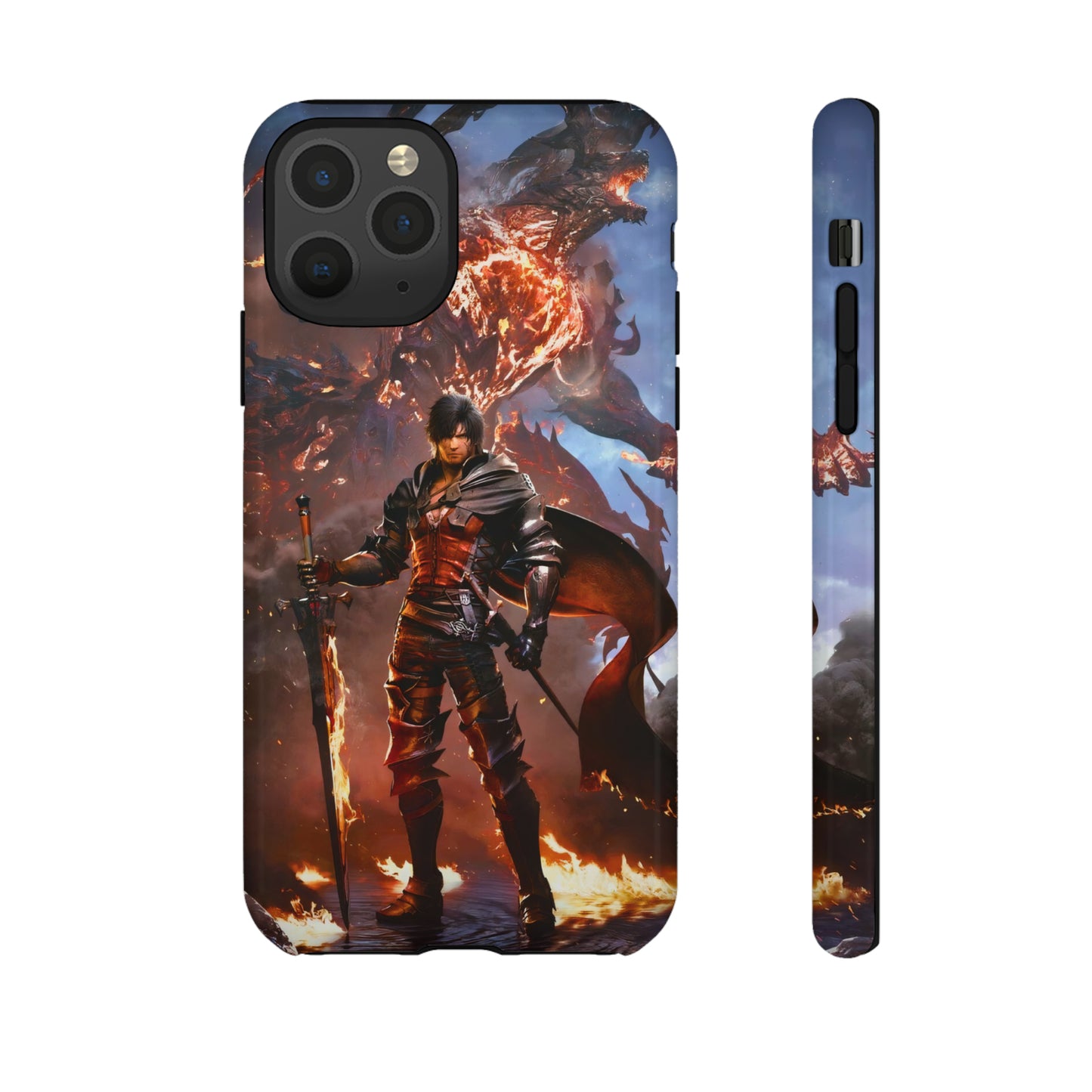 Final Fantasy XVI | Clive Rosfield | Enhance Tough Phone Cases for iPhone 11-15 Pro Max / Samsung S21 - 23 Ultra / Pixel 5 - 7