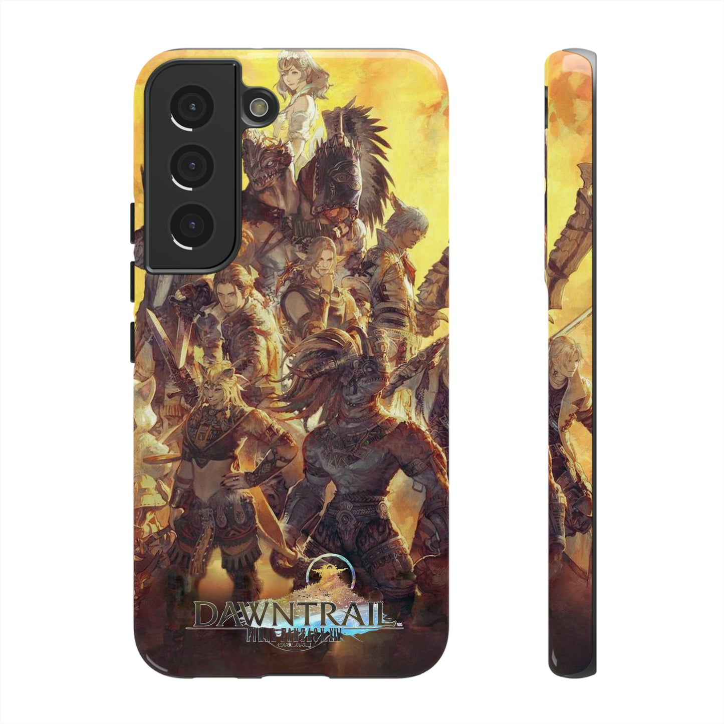 Final Fantasy XIV Dawntrail | Enhance Tough Phone Cases for iPhone 11-15 Pro Max / Samsung S21 - 23 Ultra / Pixel 5 - 7